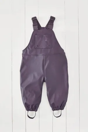 Grass & Air: Rainster Waterproof Dungarees - Amethyst