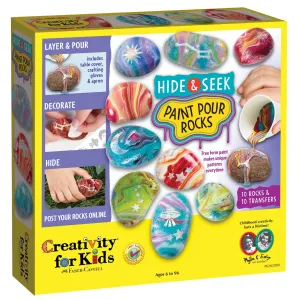 Hide & Seek Paint Pour Rocks