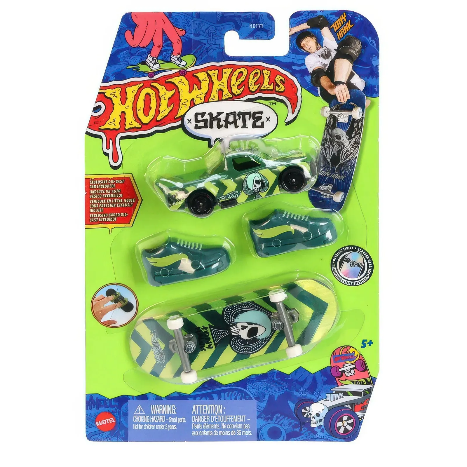 Hot Wheels Skate Collector Skate Shoes & Car - Assortment