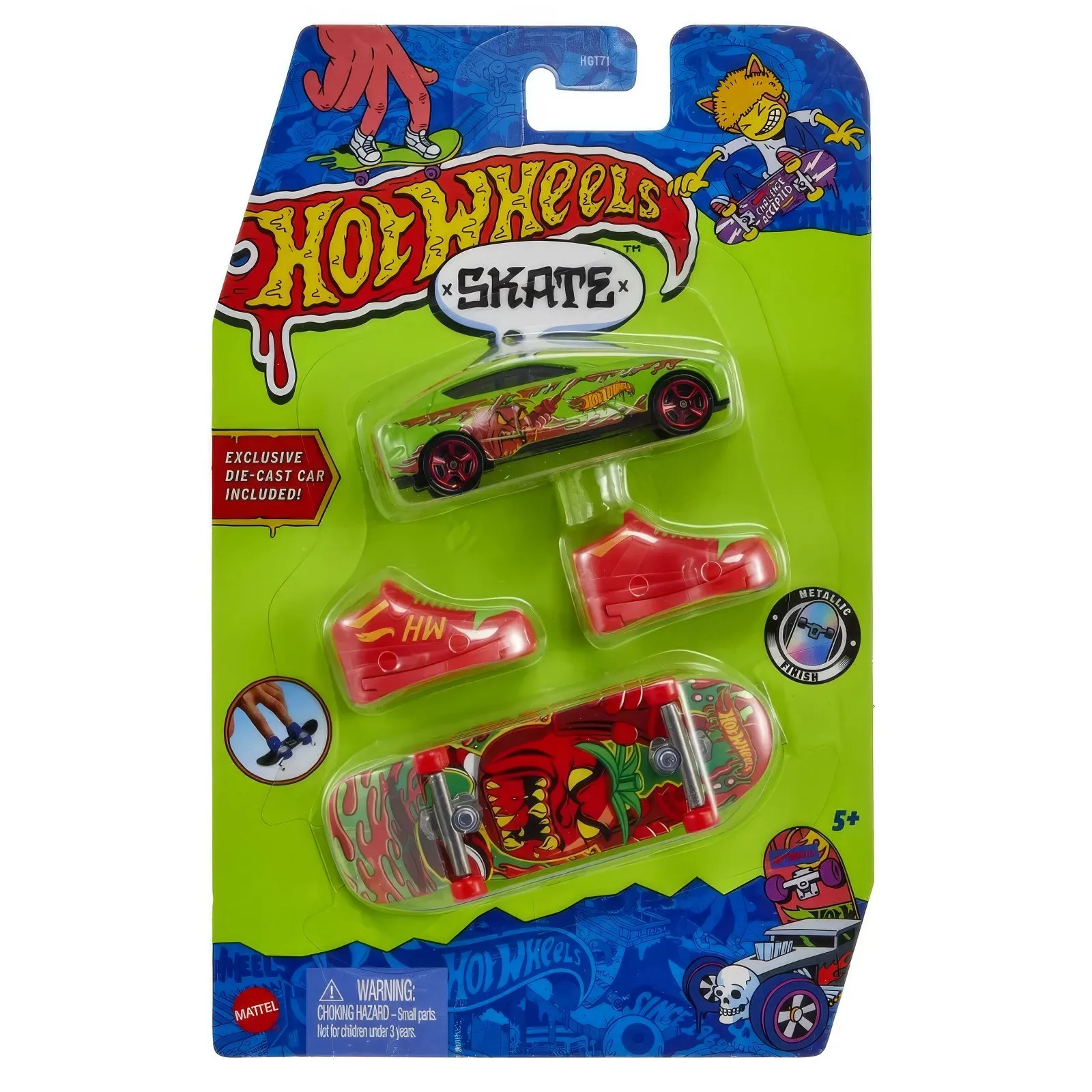 Hot Wheels Skate Collector Skate Shoes & Car - Assortment
