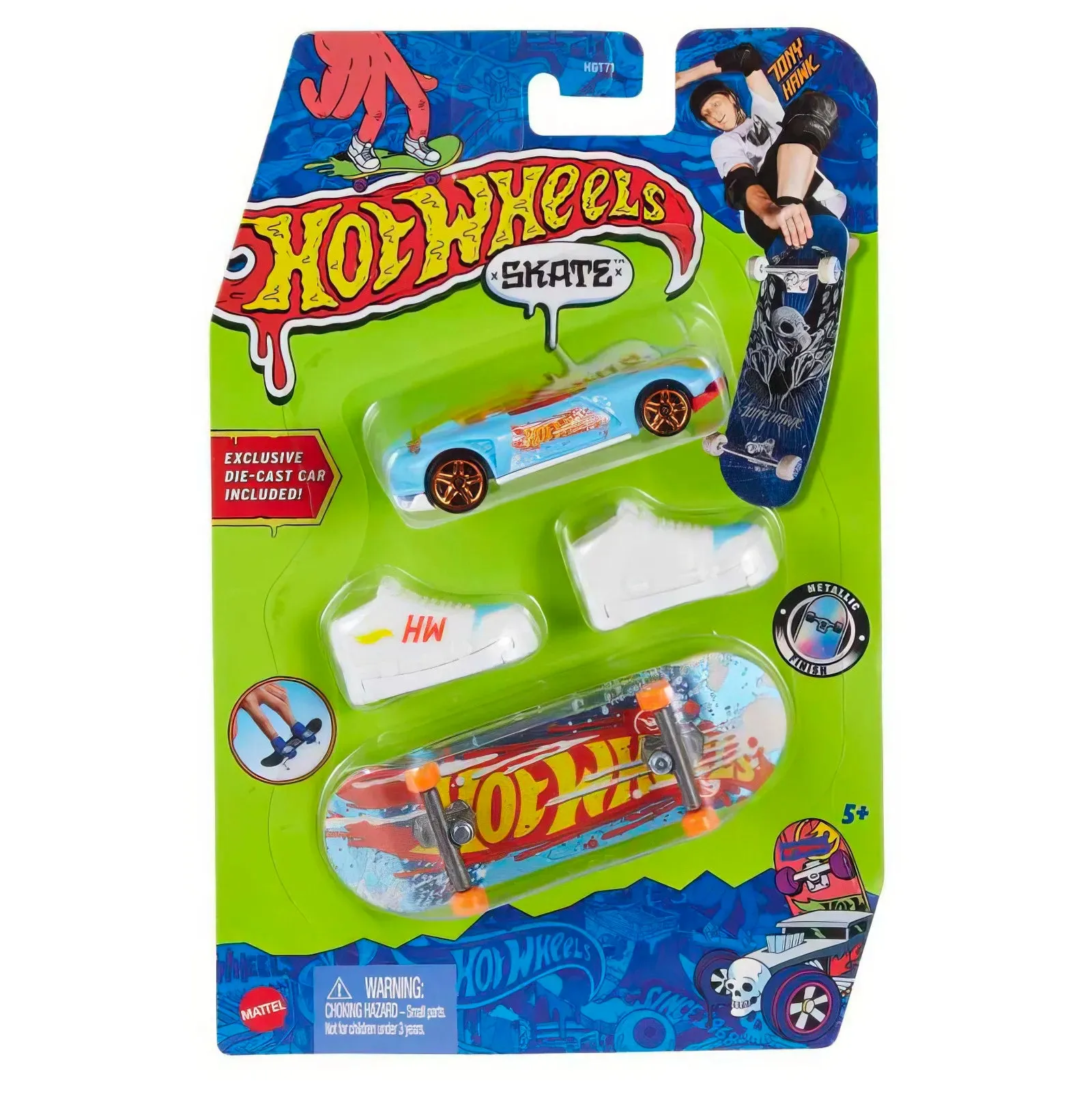 Hot Wheels Skate Collector Skate Shoes & Car - Assortment