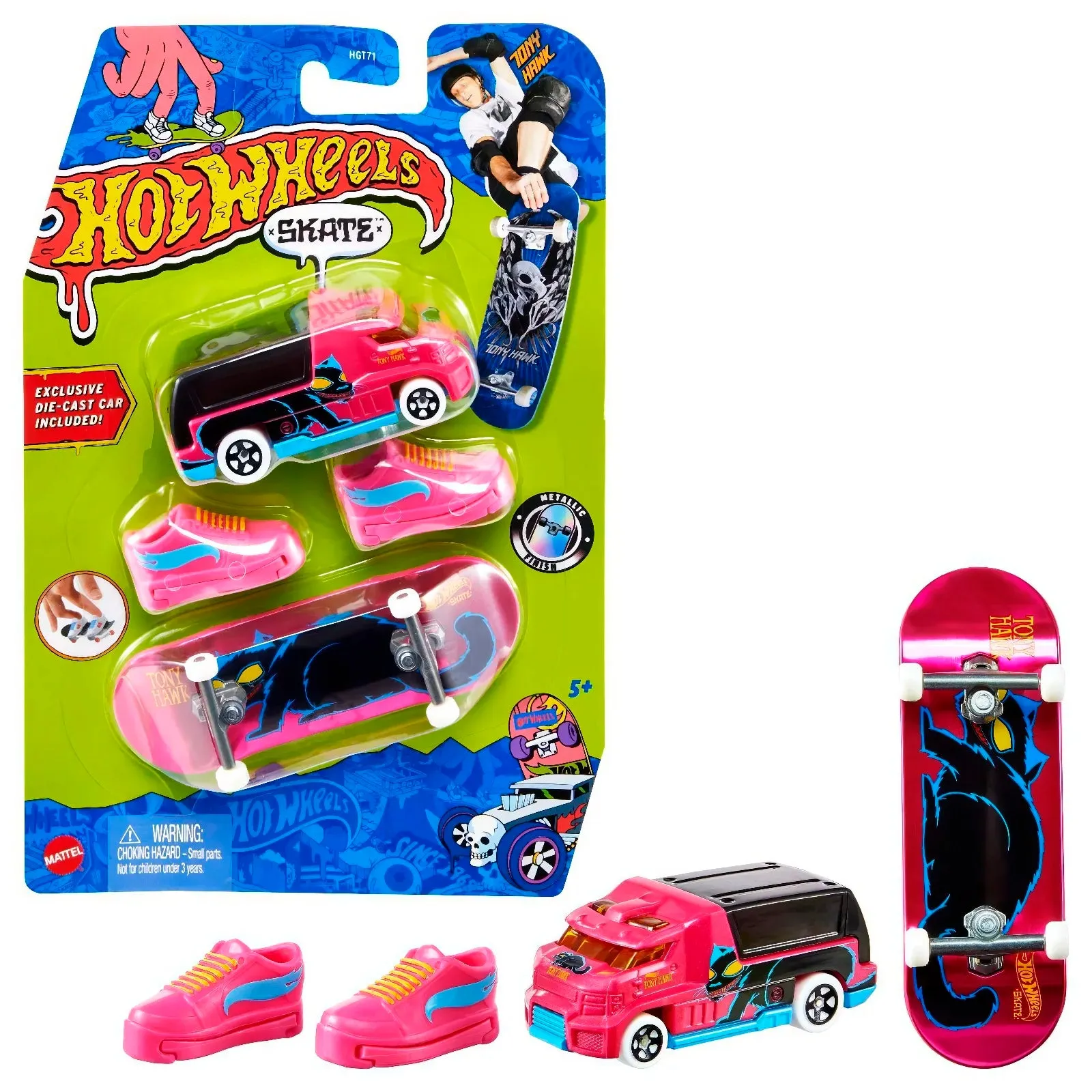 Hot Wheels Skate Collector Skate Shoes & Car - Assortment