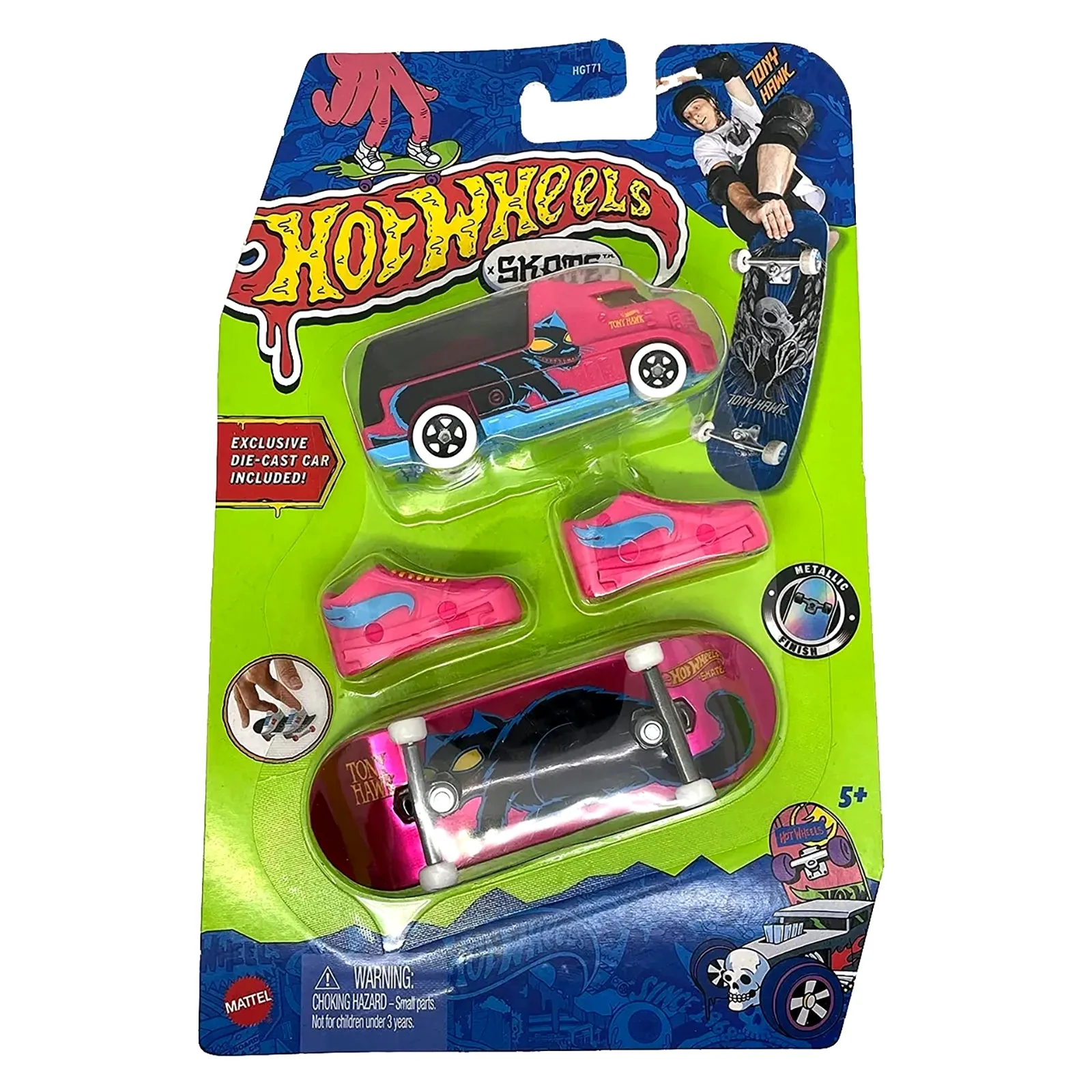 Hot Wheels Skate Collector Skate Shoes & Car - Assortment