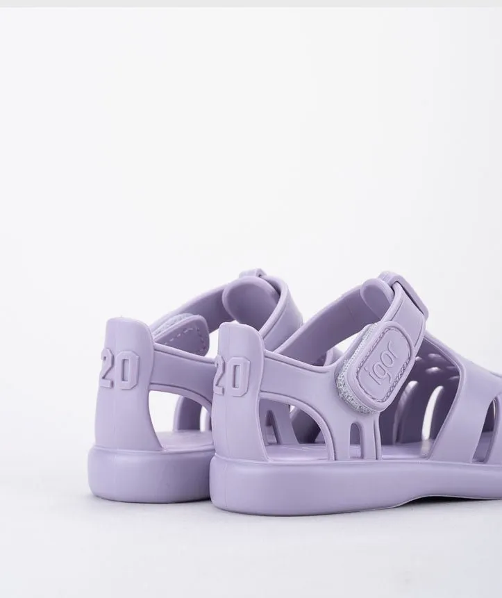 Igor: Tobby Kids Jelly Sandals - Malva (Lilac)