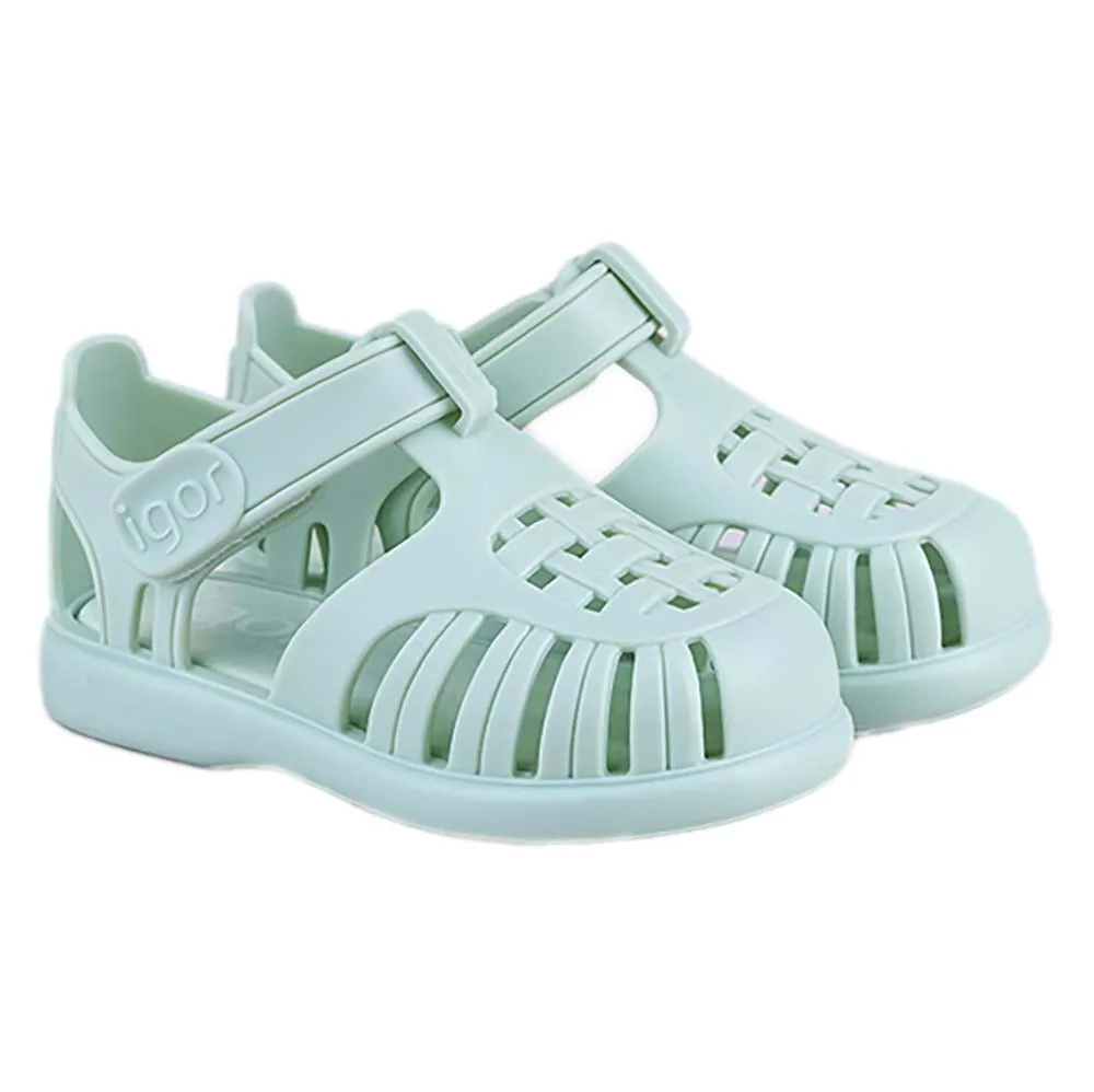 Igor:  Tobby Kids Jelly Sandals - Menta (Mint Green)