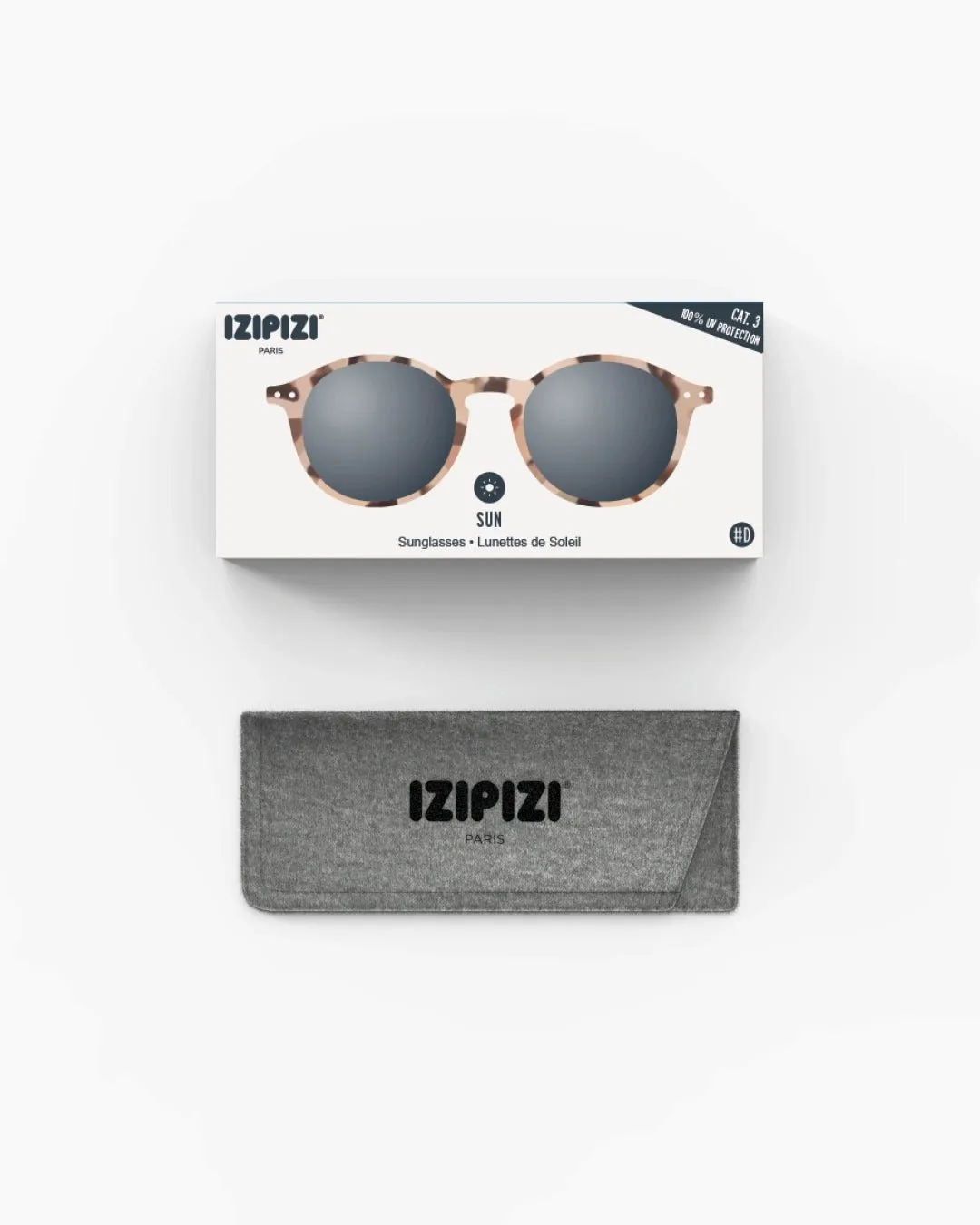 Izipizi: Adult Sun Sunglasses #D - Light Tortoise