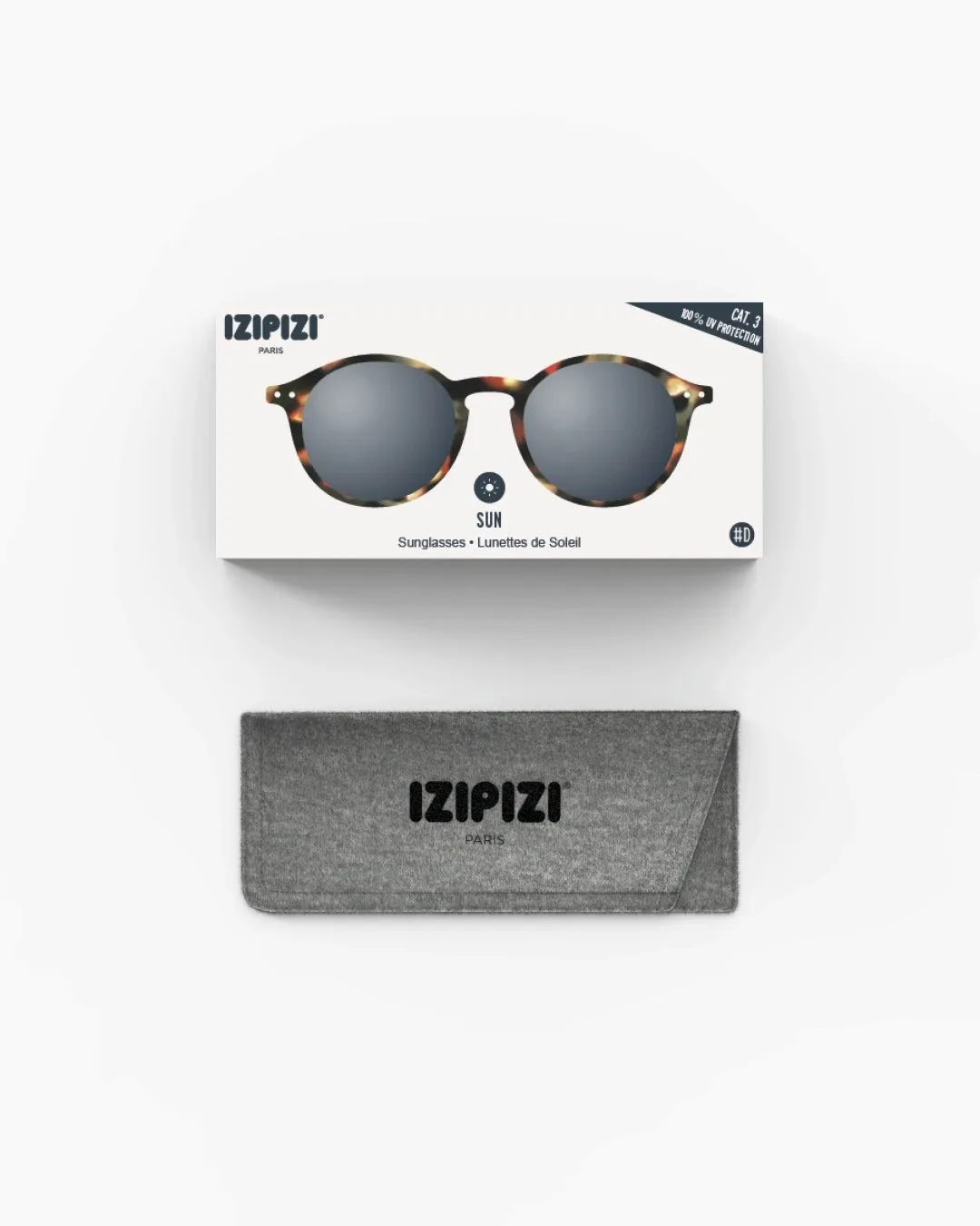 Izipizi: Adult Sun Sunglasses #D - Tortoise