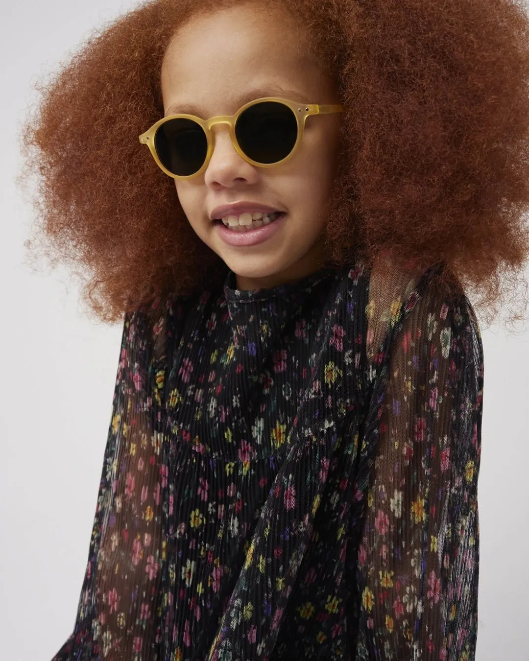 Izipizi: Junior Sun Sunglasses #D - Yellow Honey (5-10 Years)