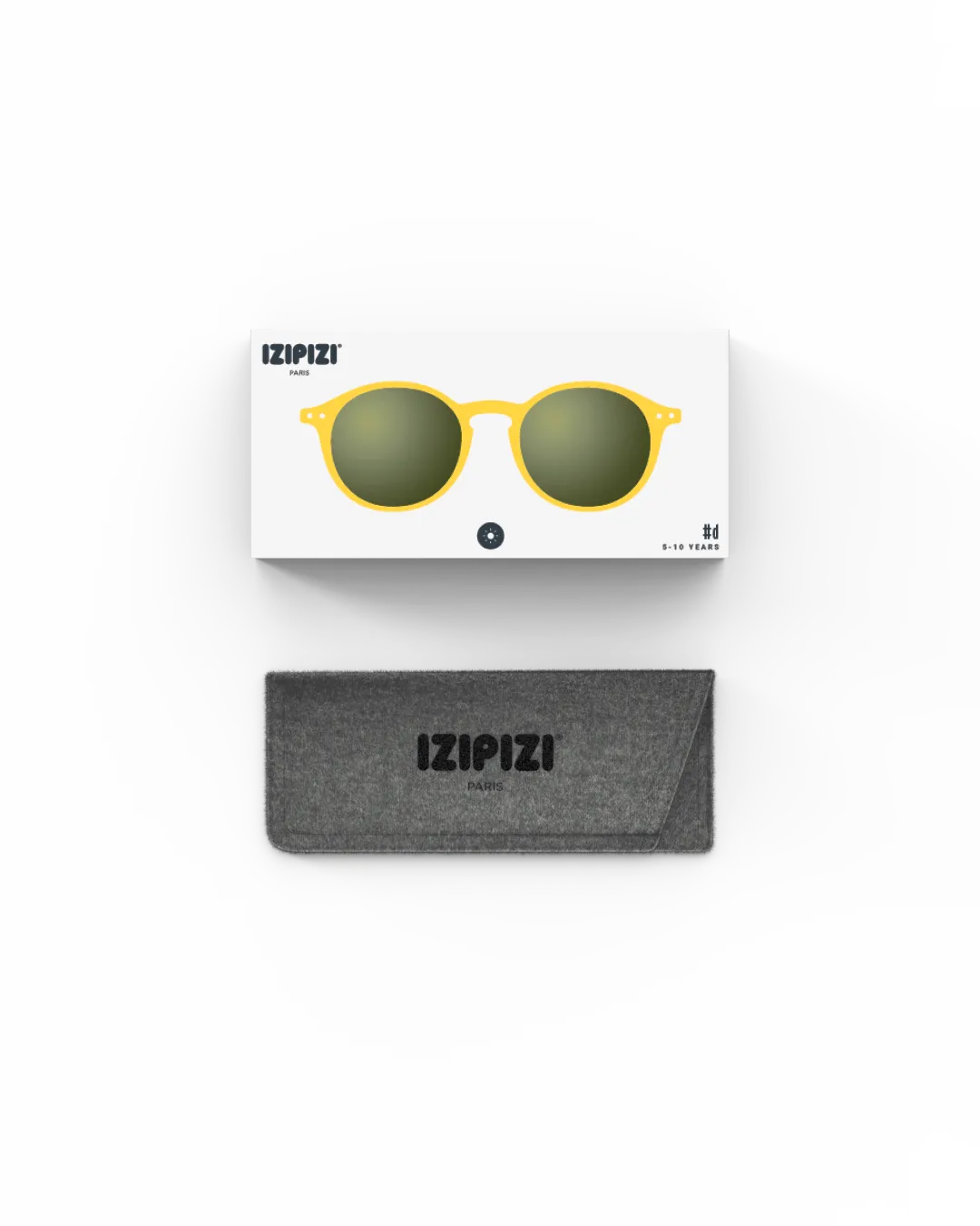 Izipizi: Junior Sun Sunglasses #D - Yellow Honey (5-10 Years)