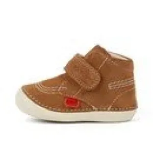 Kickers: Baby Unisex Softer Hi Baby Leather - Tan