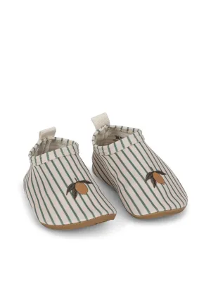 Konges Sløjd: ASTER SWIM SHOES - Tea Stripe
