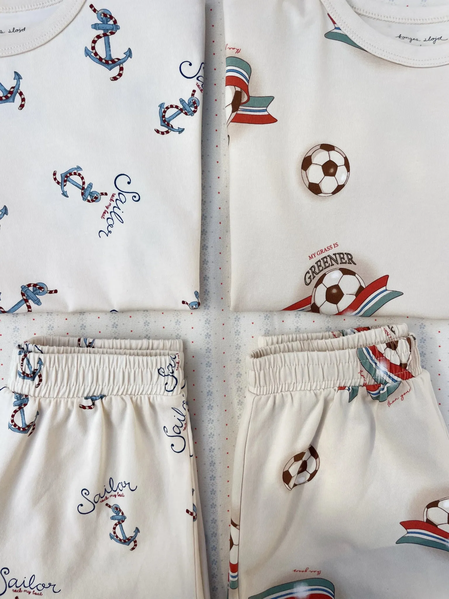 Konges Sløjd: BASIC SET - Sailor (T-shirt & Shorts