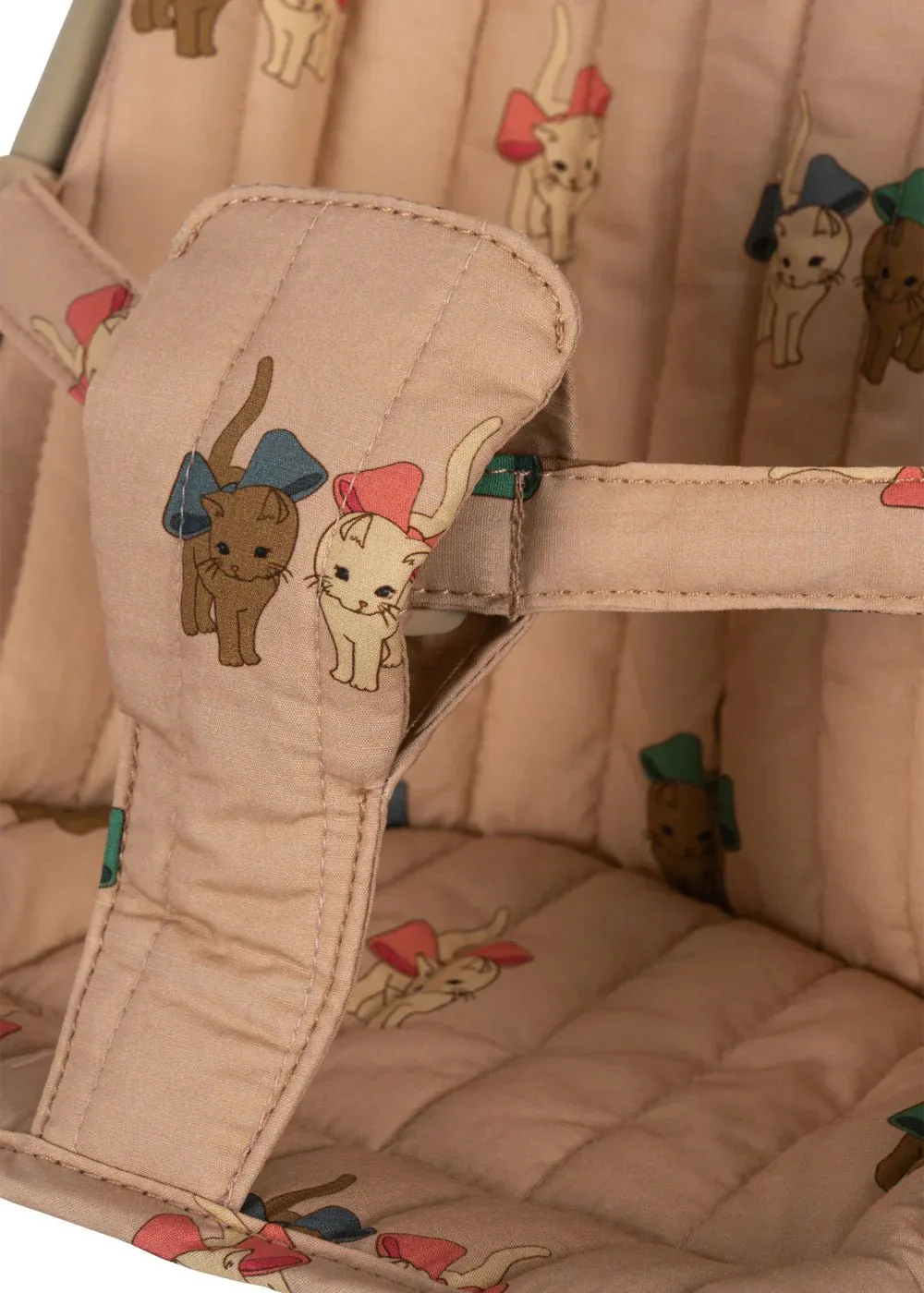 Konges Sløjd: Doll Stroller - Bow Kitty