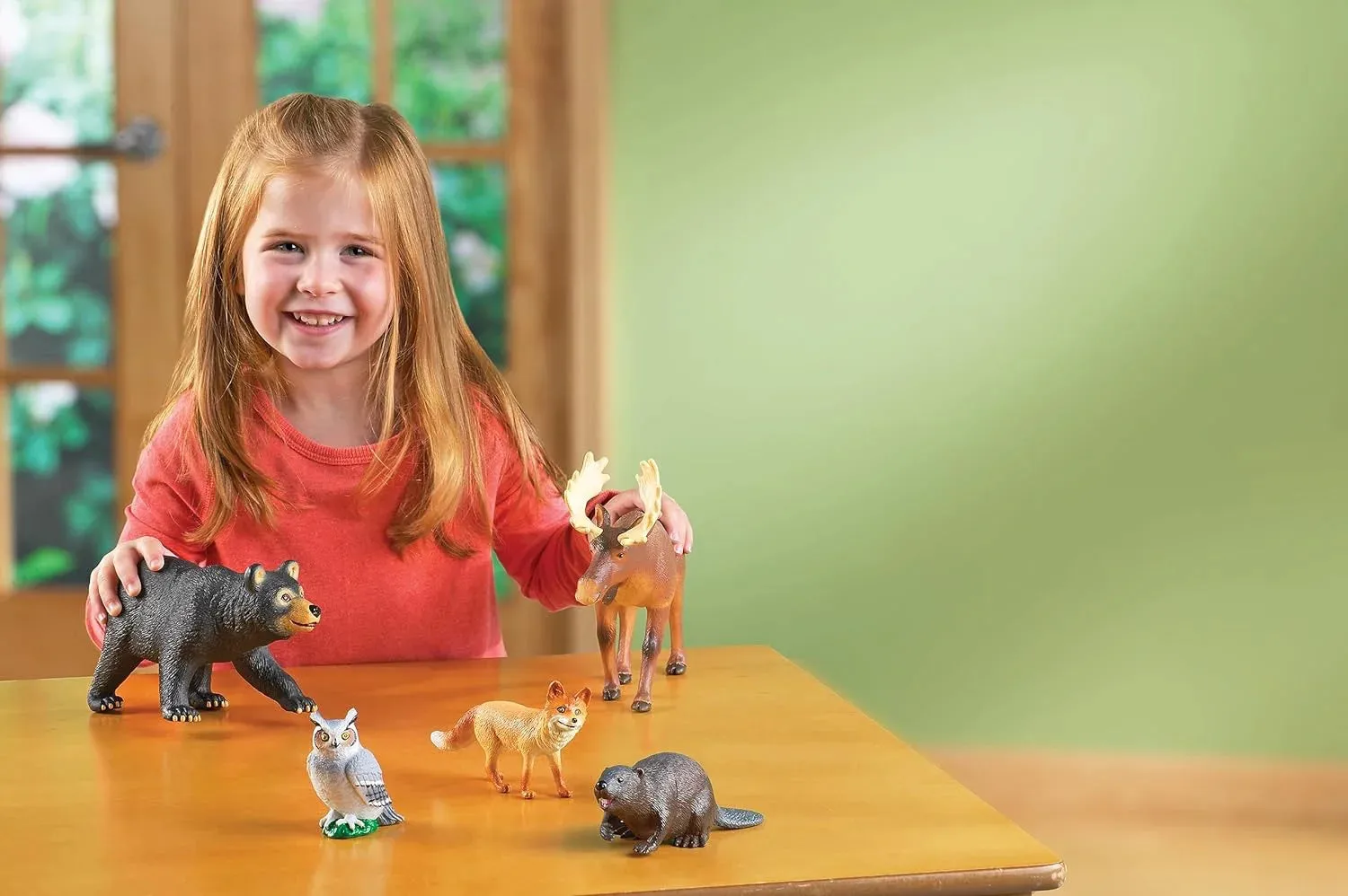 Learning Resources Jumbo Forest Animals Figures