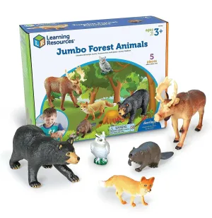 Learning Resources Jumbo Forest Animals Figures