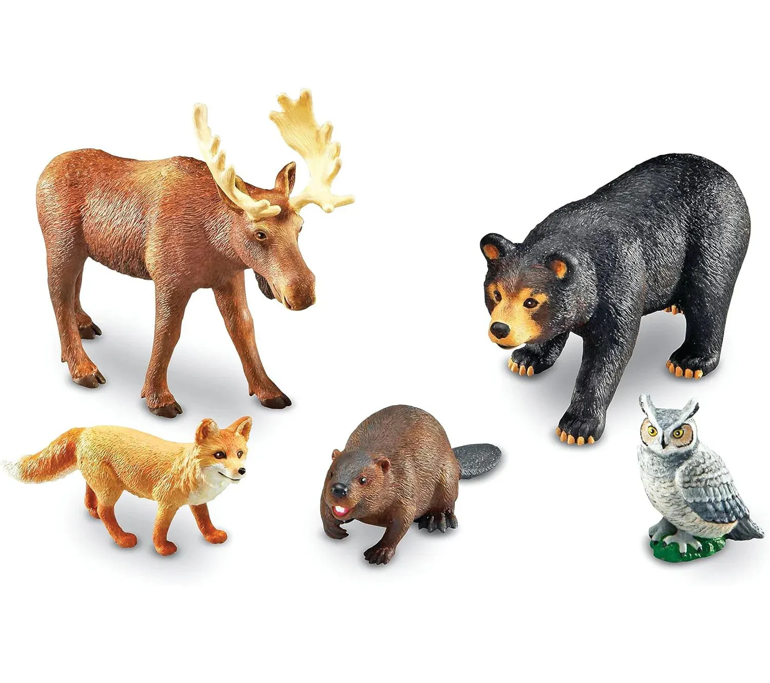 Learning Resources Jumbo Forest Animals Figures