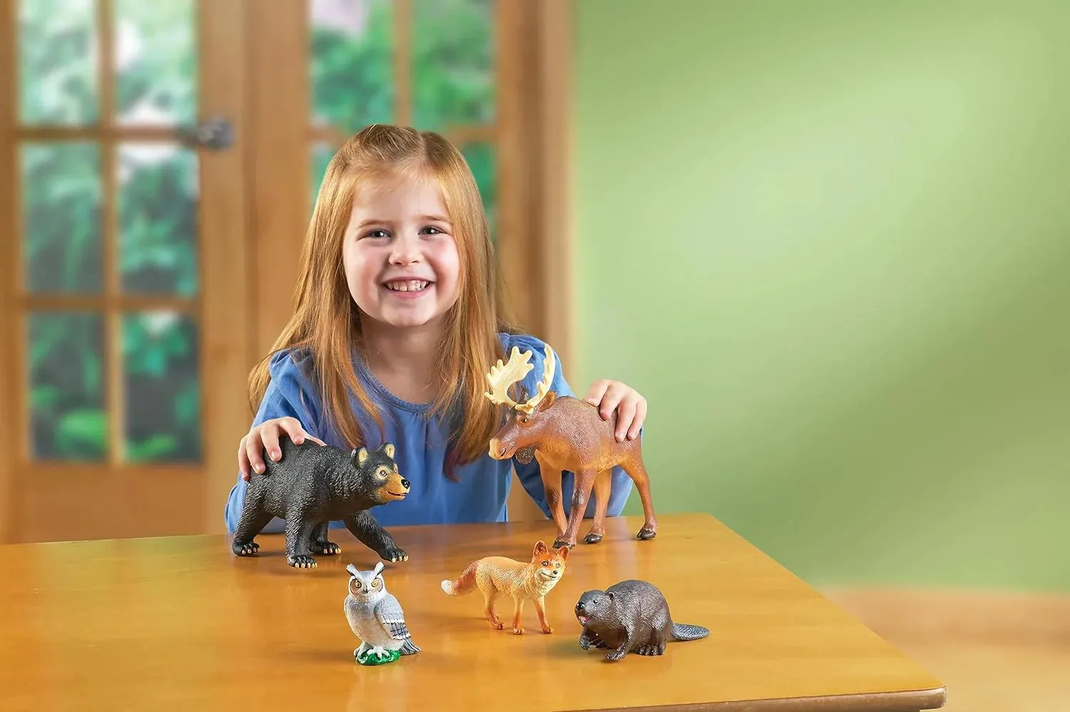 Learning Resources Jumbo Forest Animals Figures