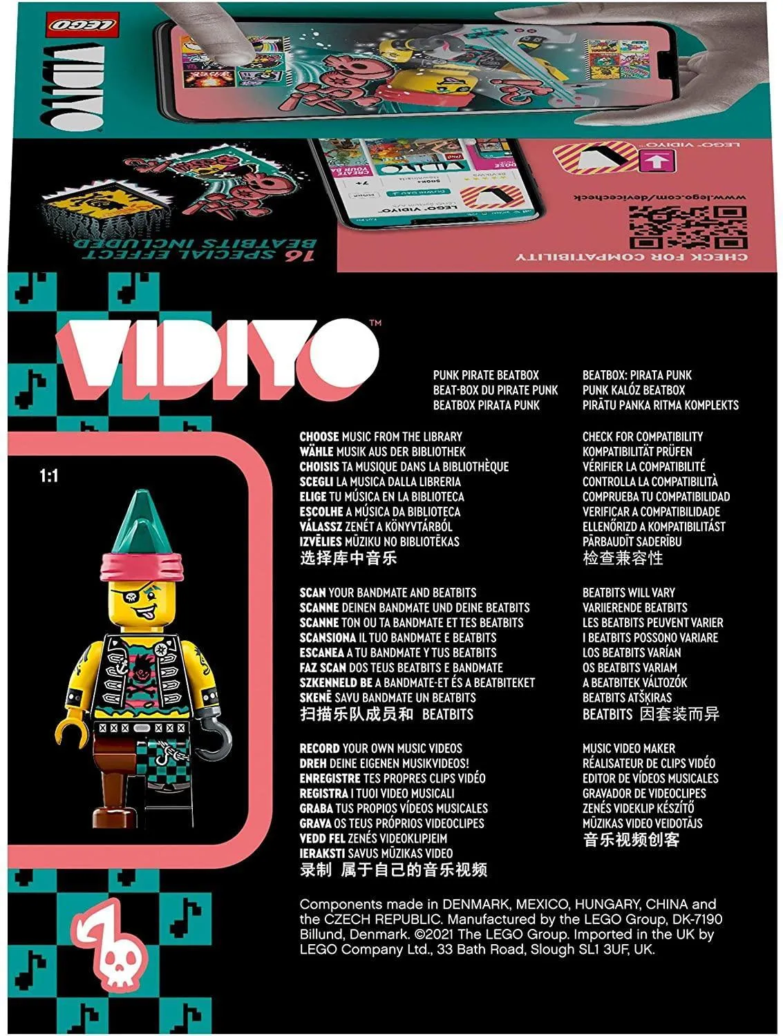 LEGO 43103 VIDIYO Punk Pirate BeatBox