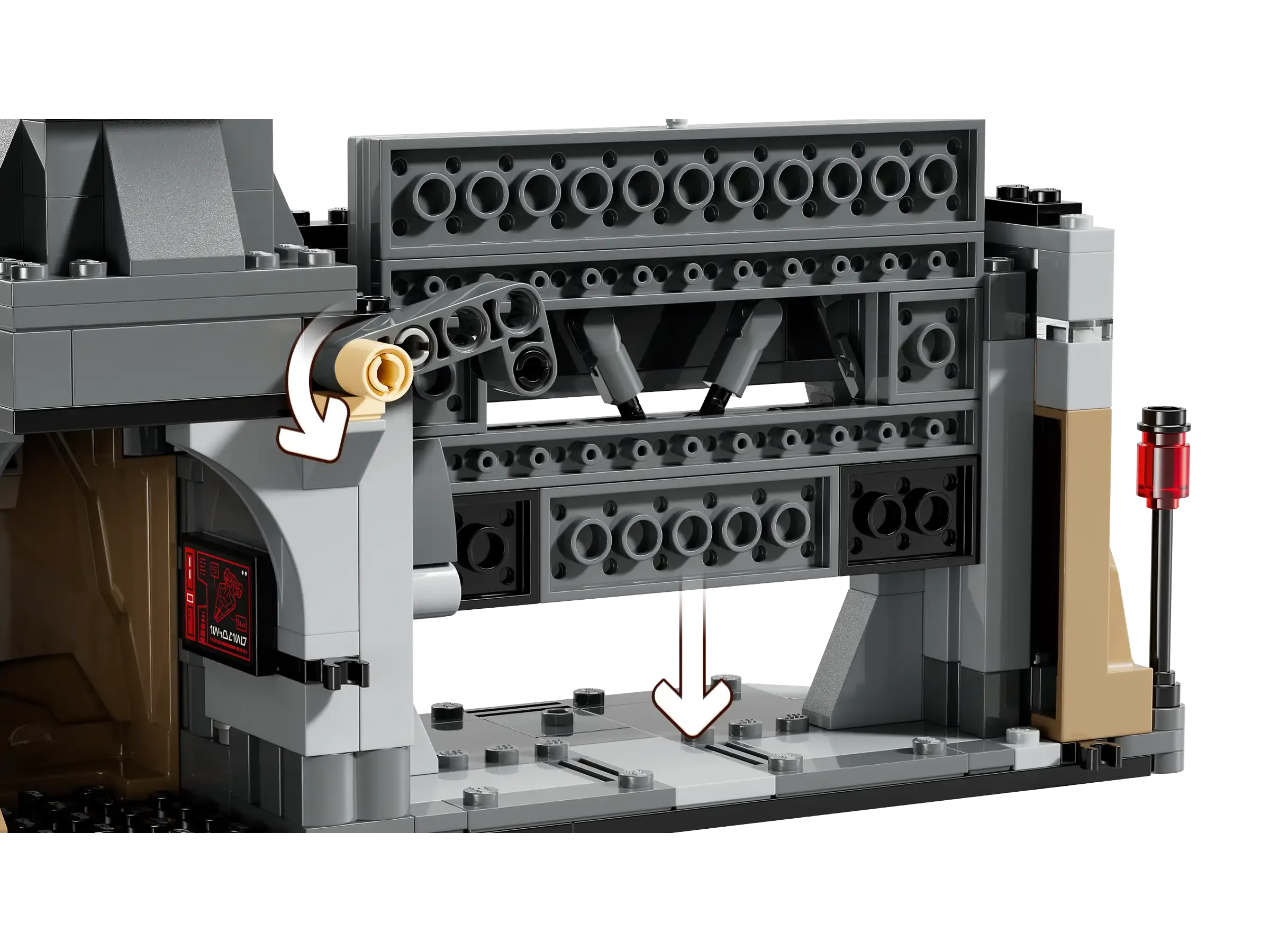 LEGO 75386 Star Wars Paz Vizsla and Moff Gideon Battle
