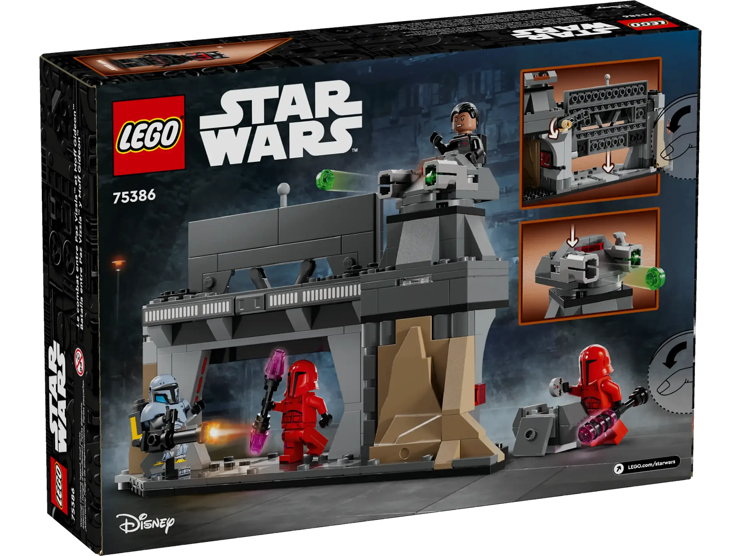 LEGO 75386 Star Wars Paz Vizsla and Moff Gideon Battle