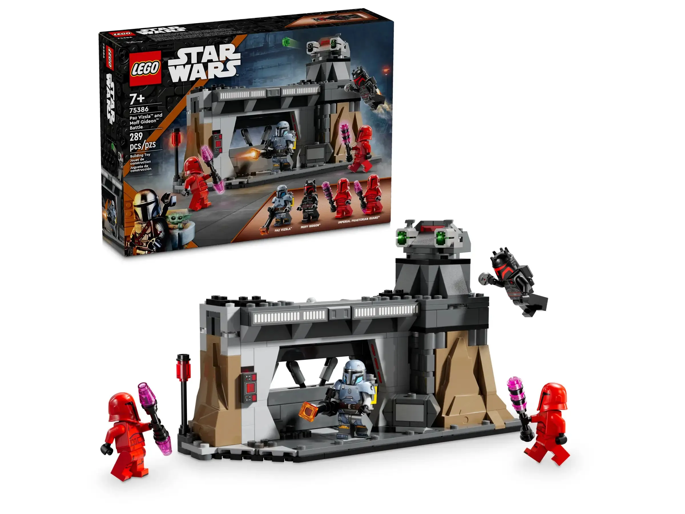 LEGO 75386 Star Wars Paz Vizsla and Moff Gideon Battle