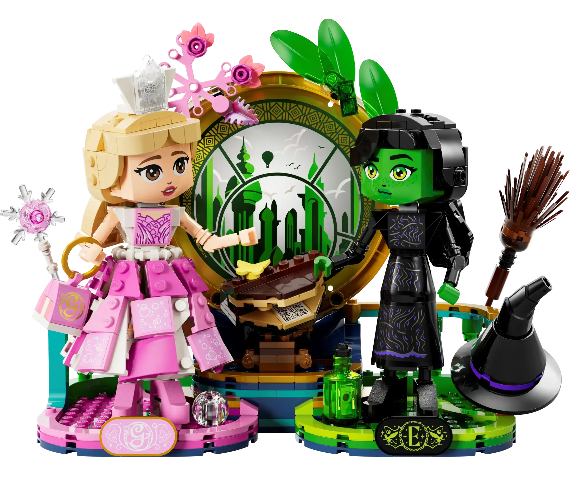LEGO 75682 Wicked Elphaba & Glinda Figures