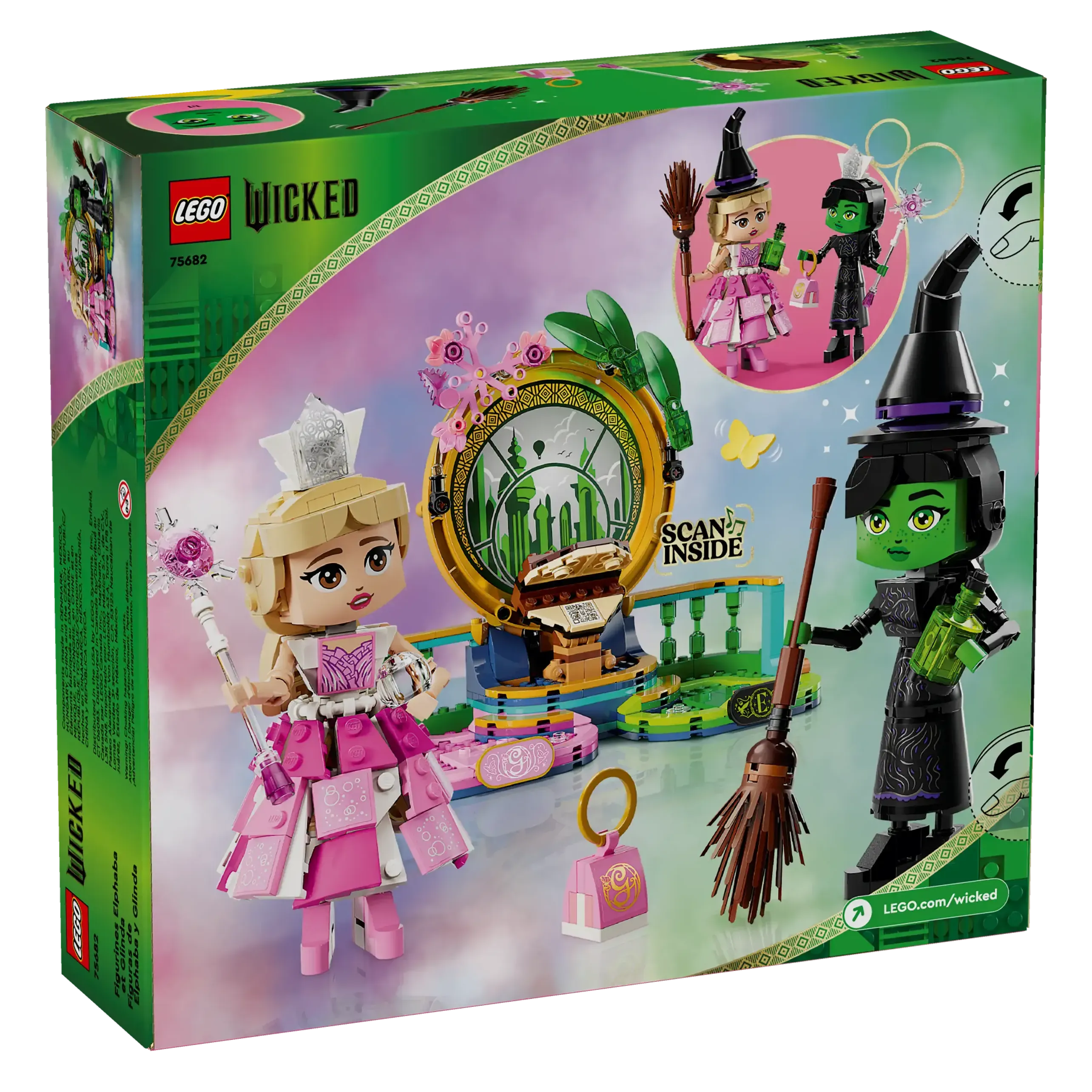 LEGO 75682 Wicked Elphaba & Glinda Figures