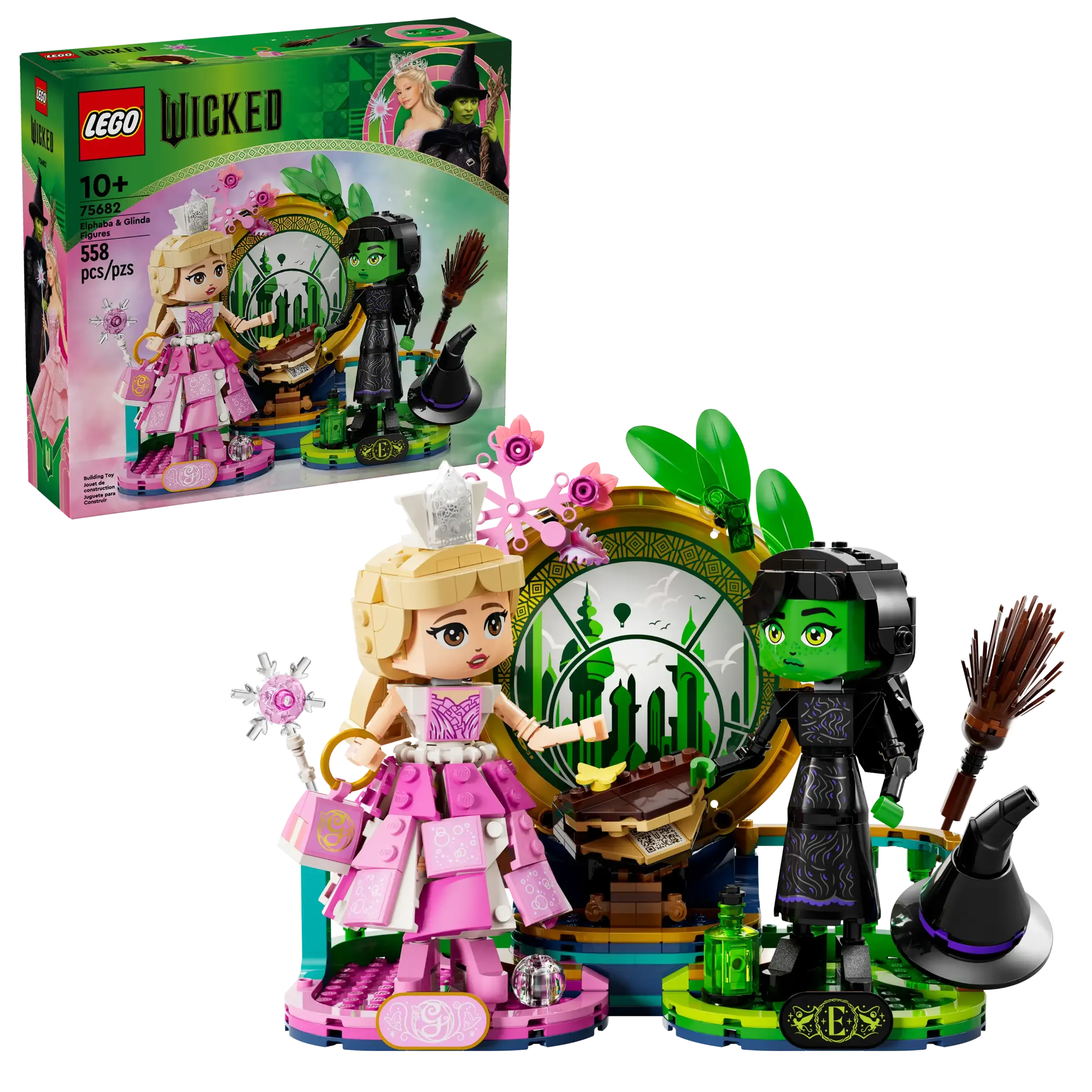 LEGO 75682 Wicked Elphaba & Glinda Figures