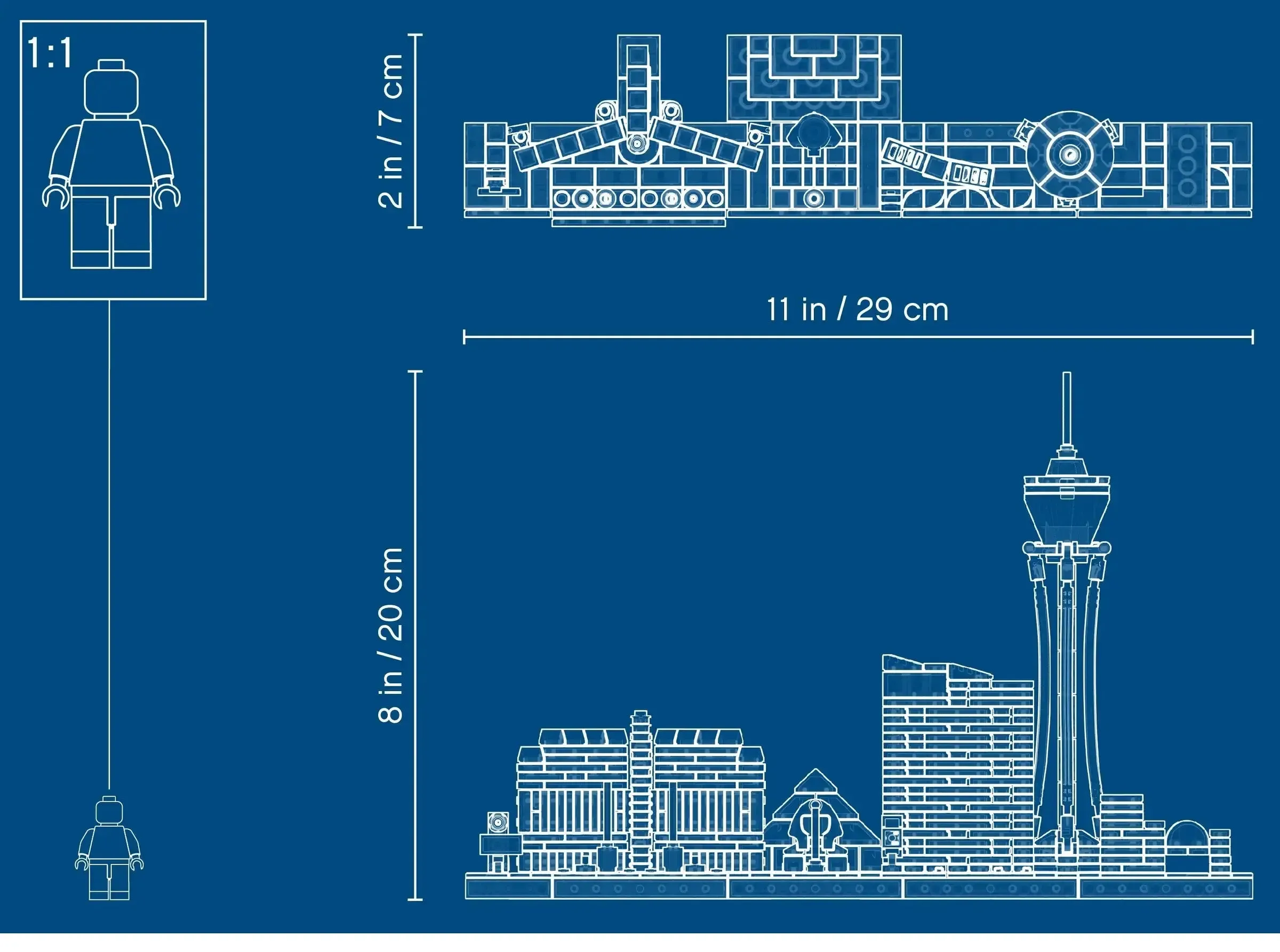 LEGO Architecture Skyline Collection 21047 Las Vegas