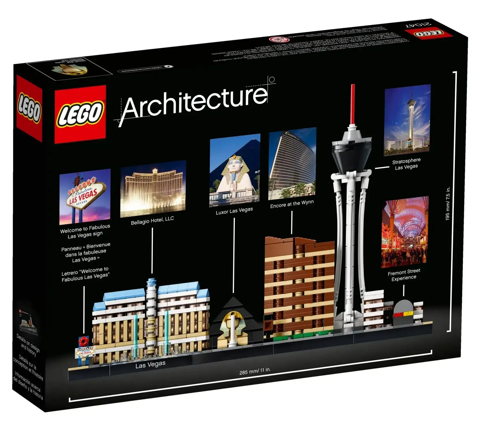 LEGO Architecture Skyline Collection 21047 Las Vegas