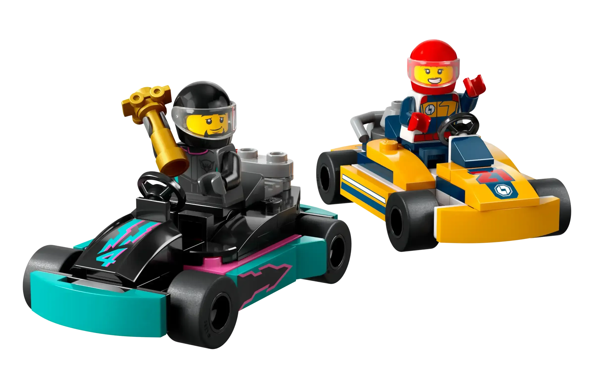 LEGO CITY 60400 Go-Karts and Race Drivers