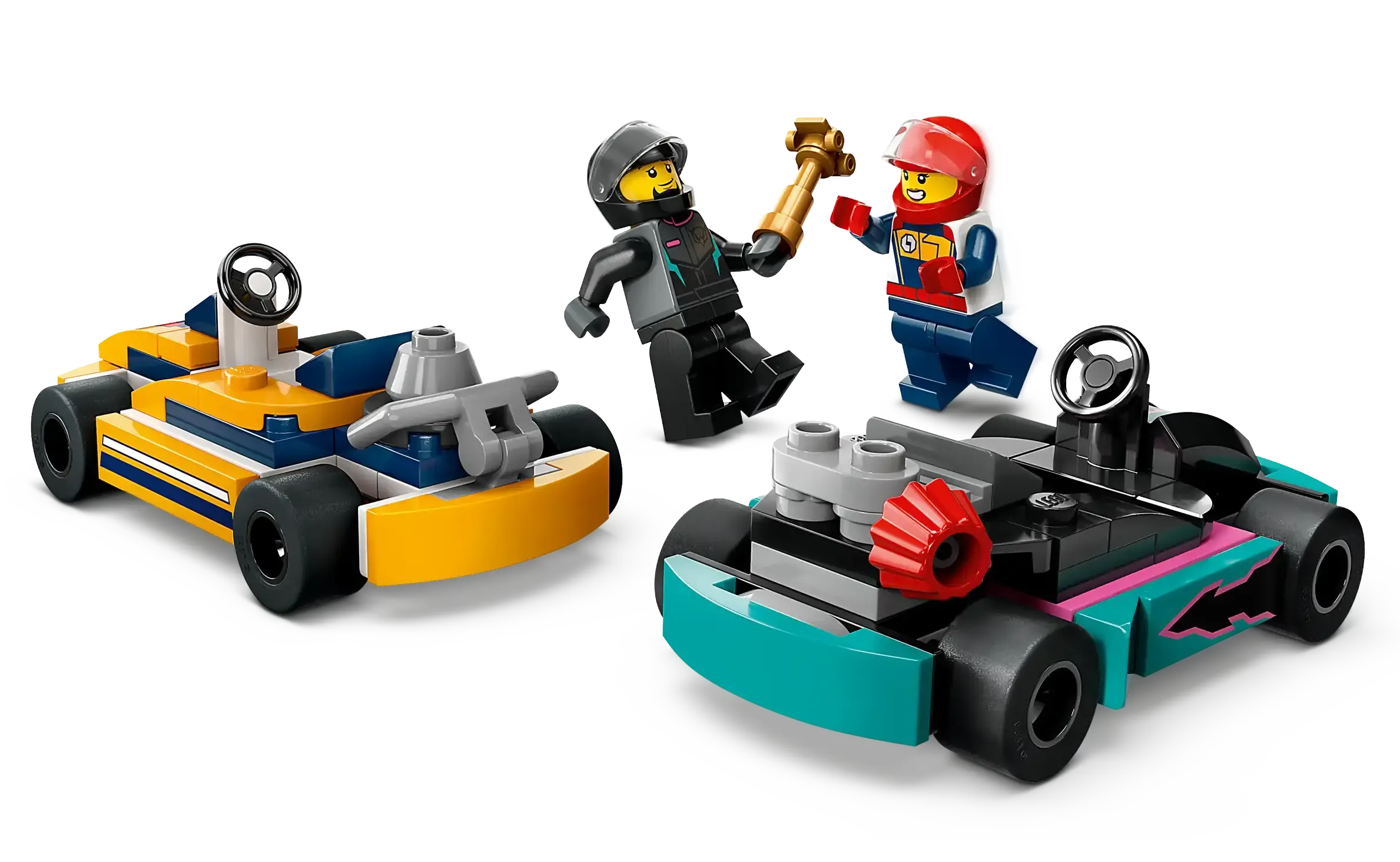 LEGO CITY 60400 Go-Karts and Race Drivers