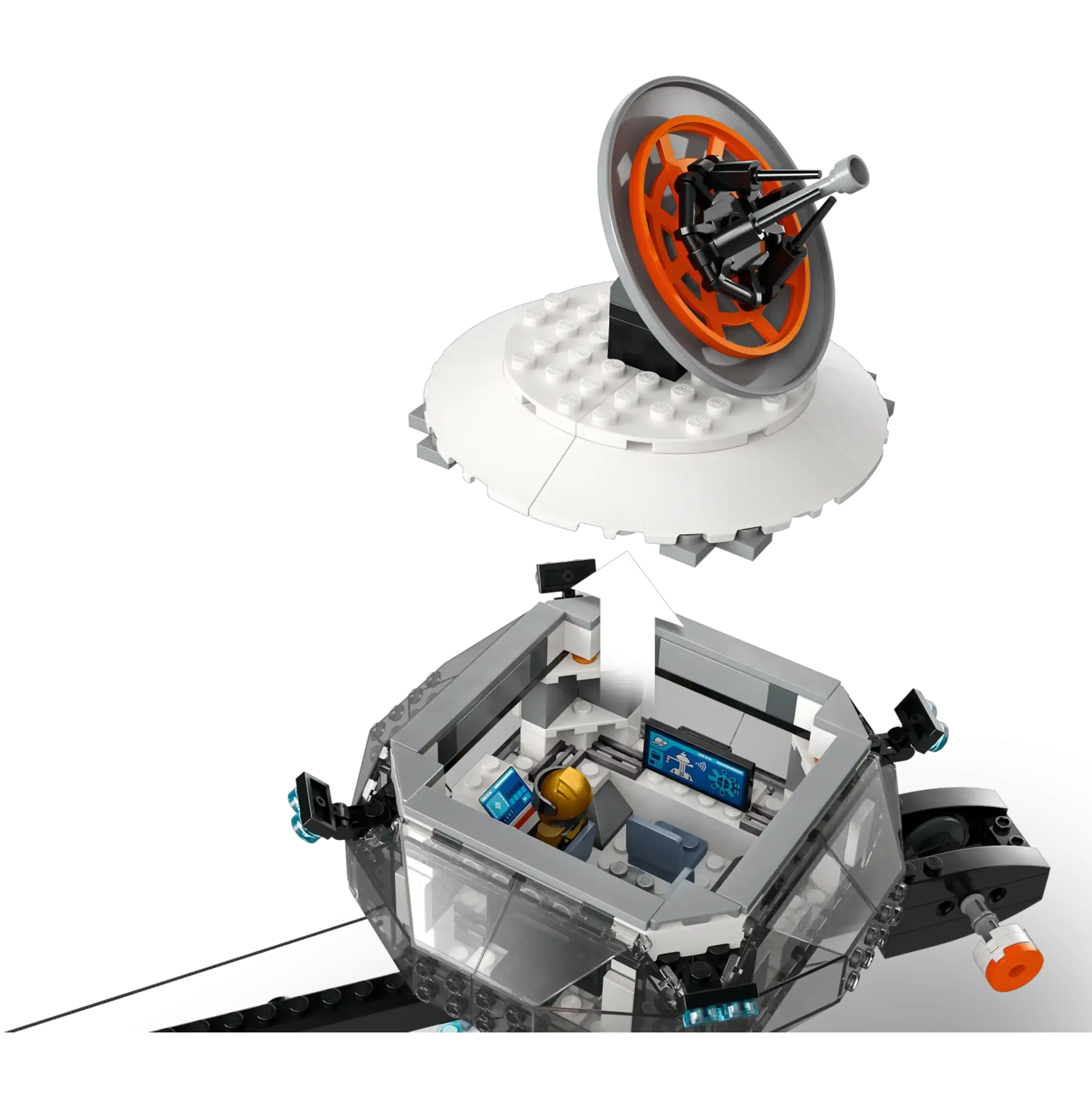 LEGO CITY 60434 Space Base and Rocket Launchpad