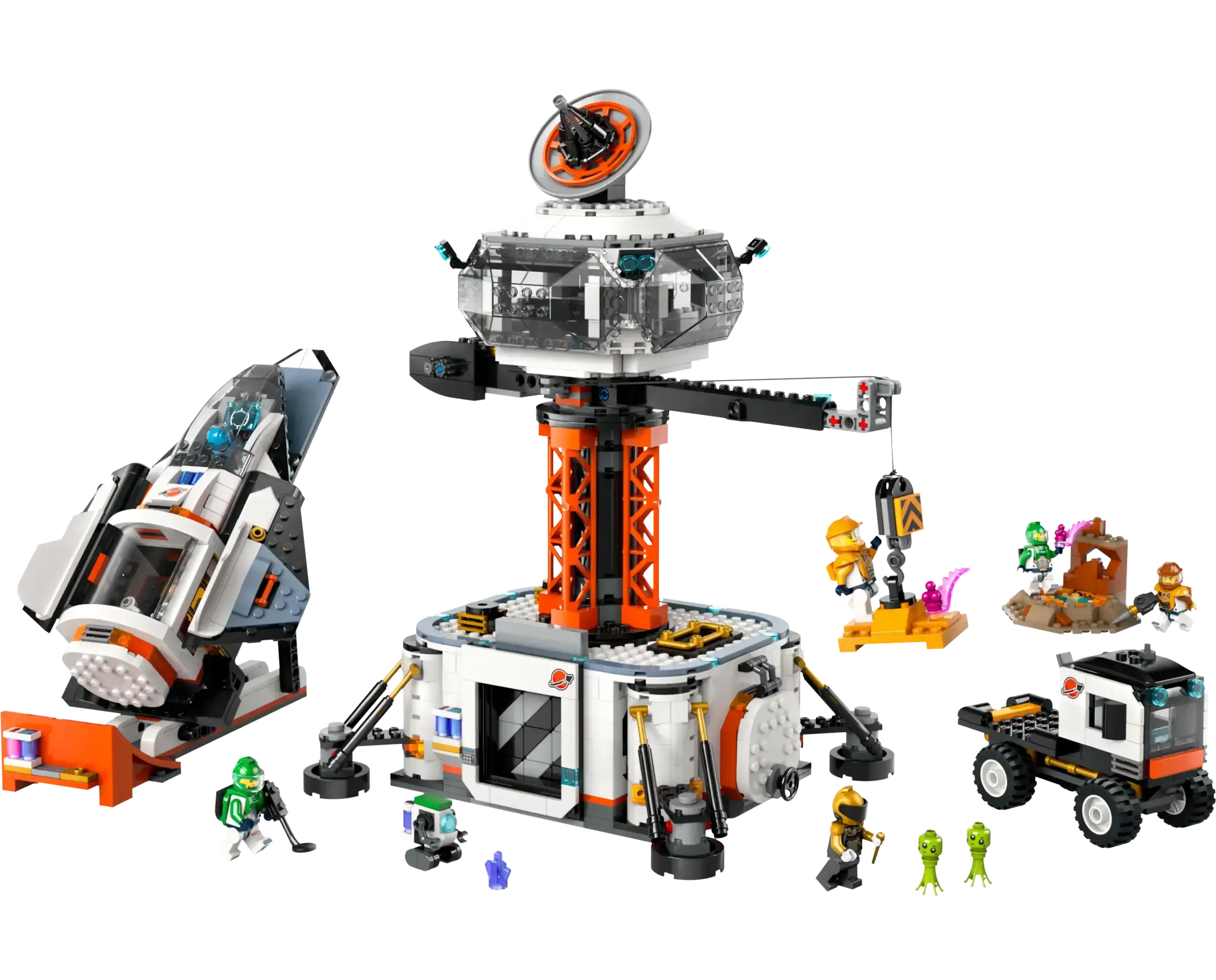 LEGO CITY 60434 Space Base and Rocket Launchpad