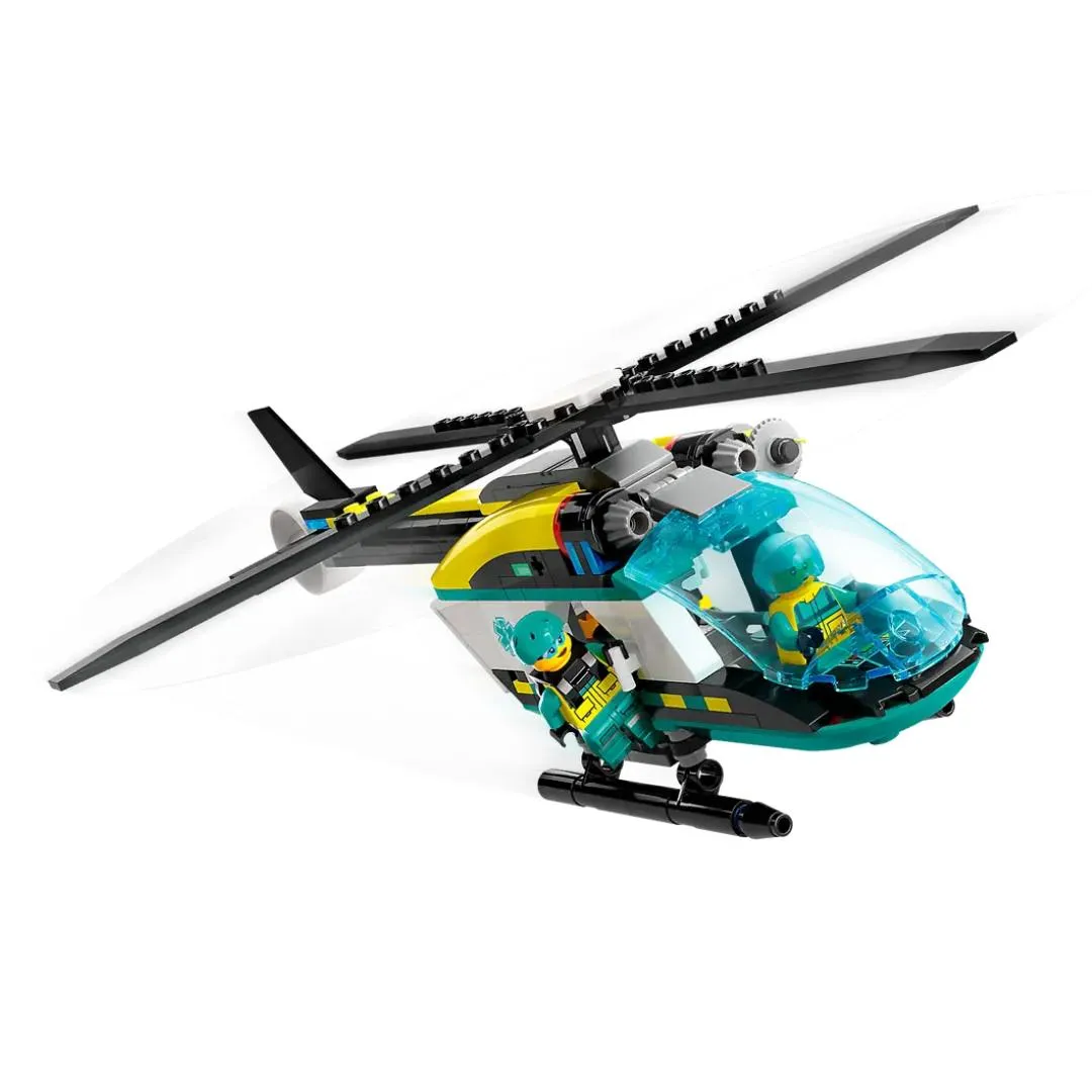 Lego City City Great Vehicles Emergency Rescue Helicopter