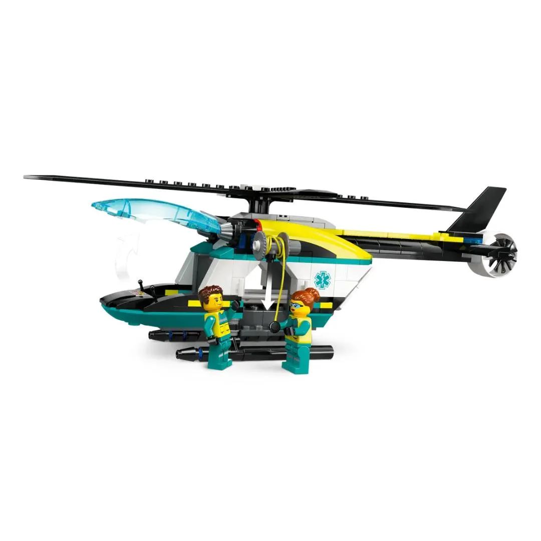 Lego City City Great Vehicles Emergency Rescue Helicopter
