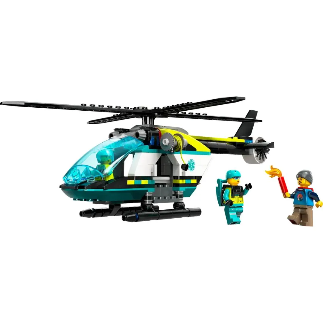 Lego City City Great Vehicles Emergency Rescue Helicopter