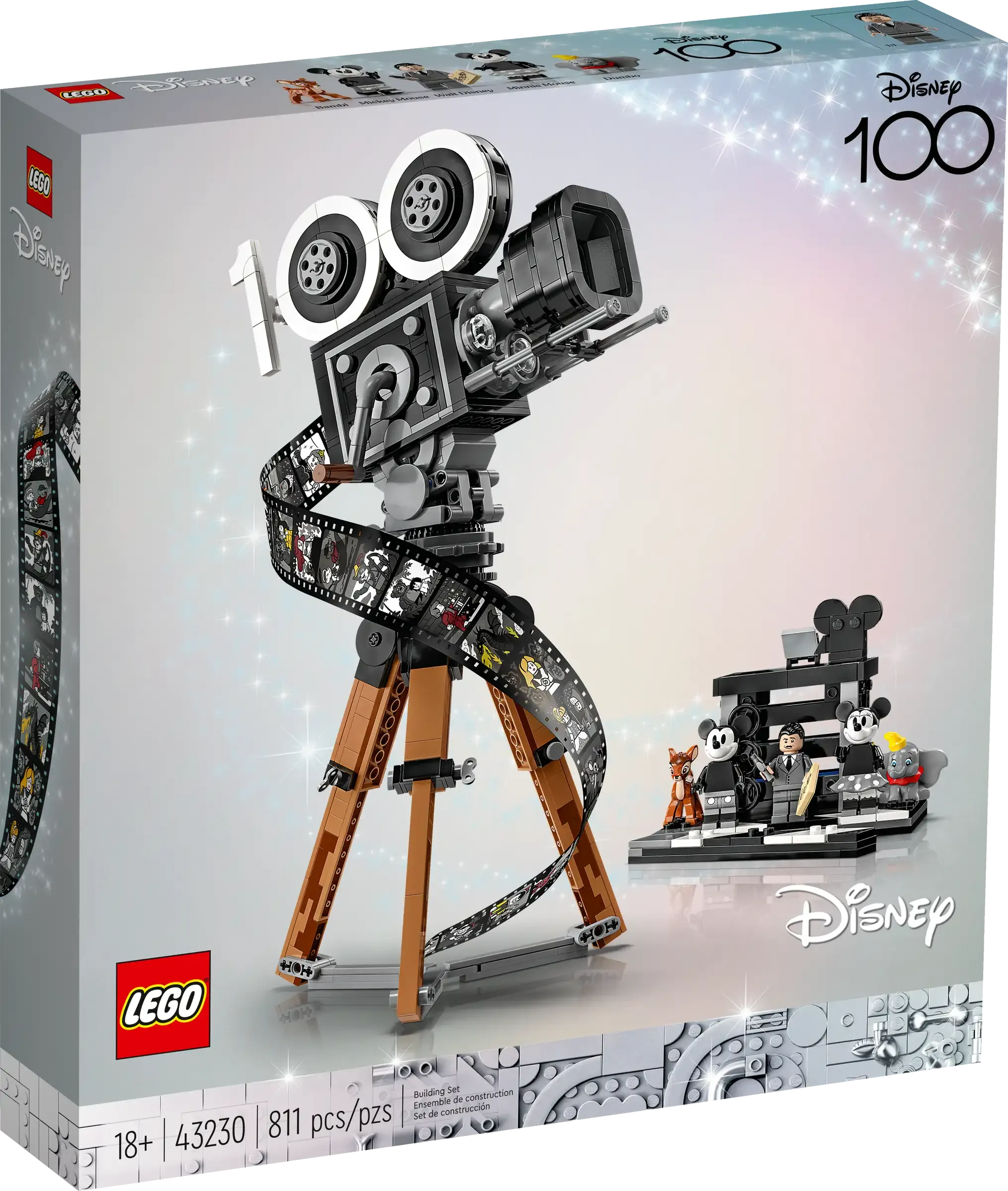 LEGO DISNEY 43230 Walt Disney Tribute Camera