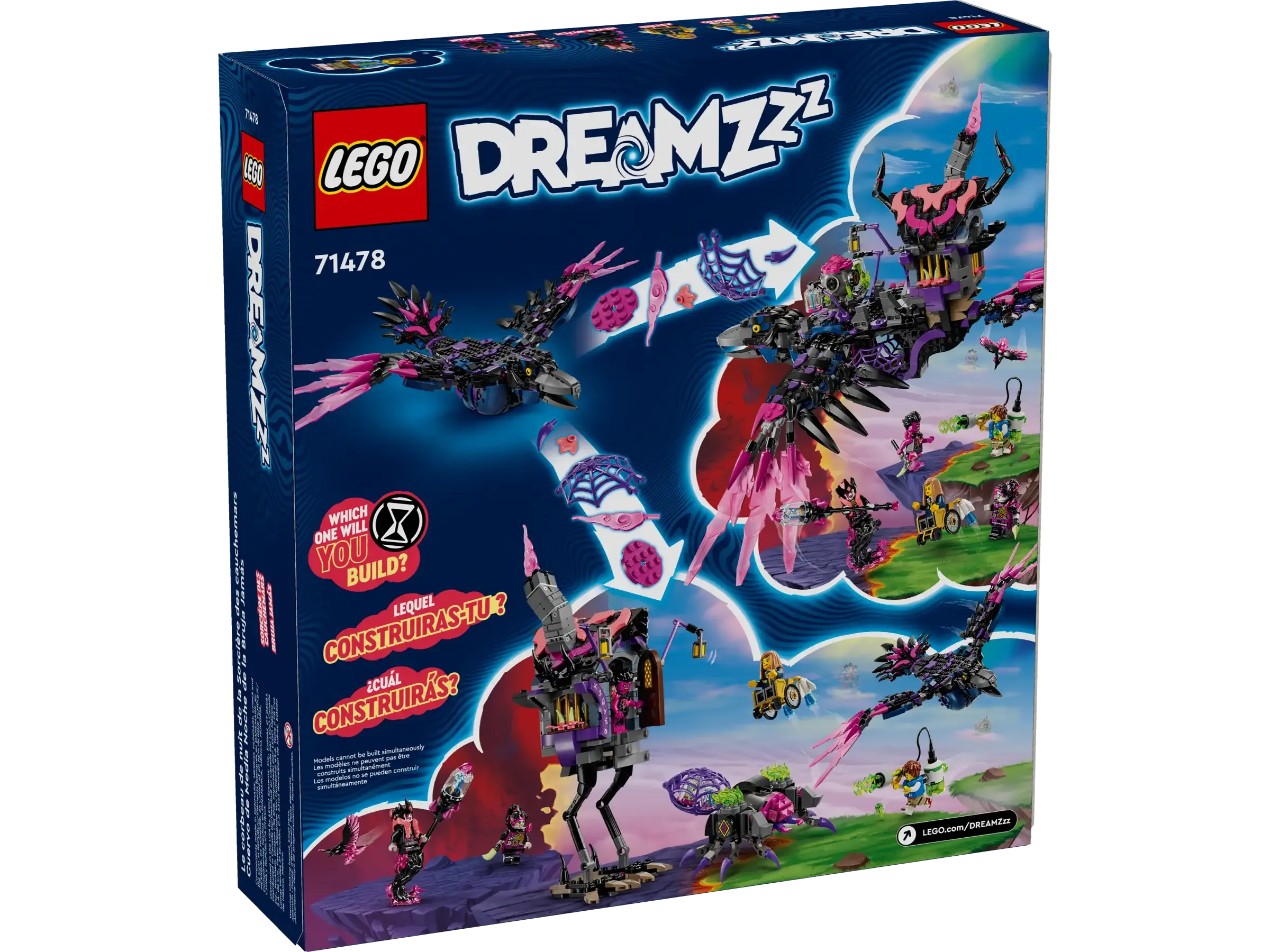 LEGO DREAMZZZ 71478 The Never Witch's Midnight Raven