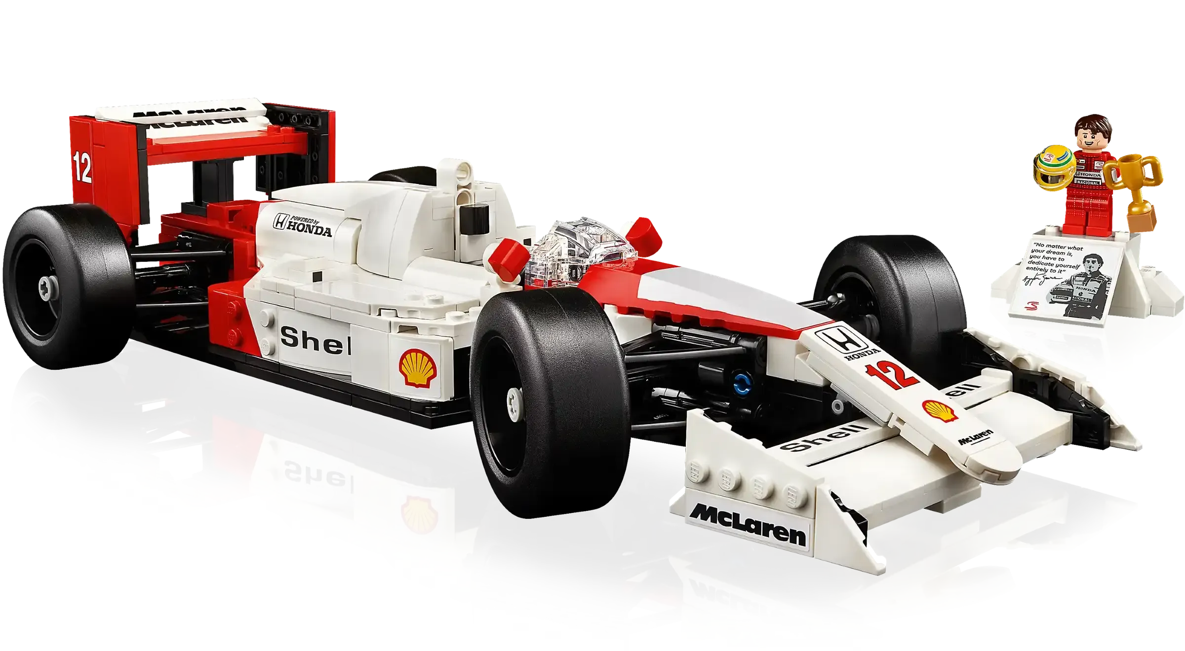 LEGO ICONS 10330 McLaren MP4/4 & Ayrton Senna