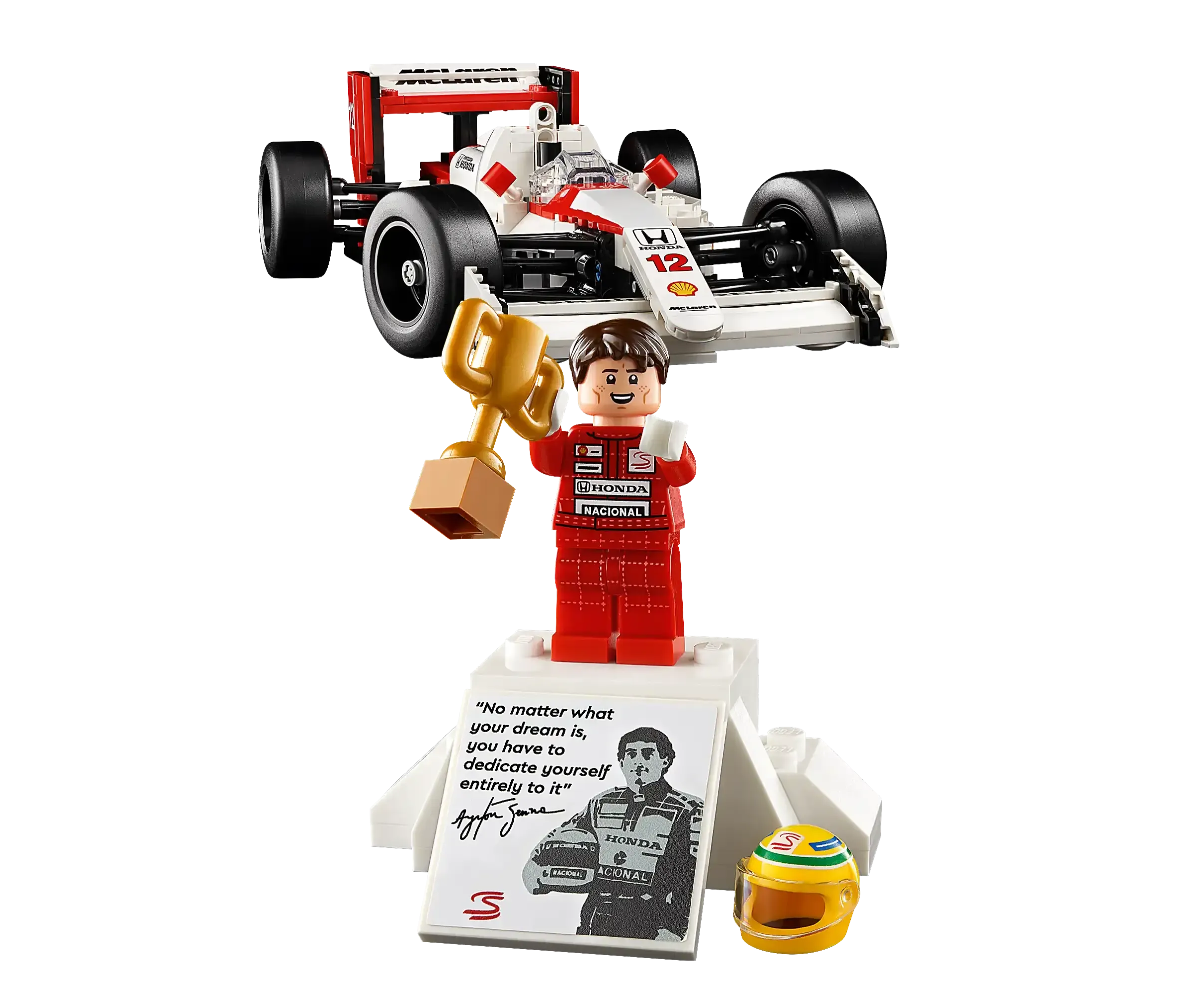 LEGO ICONS 10330 McLaren MP4/4 & Ayrton Senna