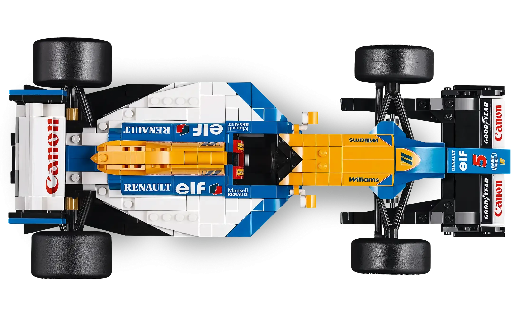 LEGO ICONS 10353 Williams Racing FW14B & Nigel Mansell