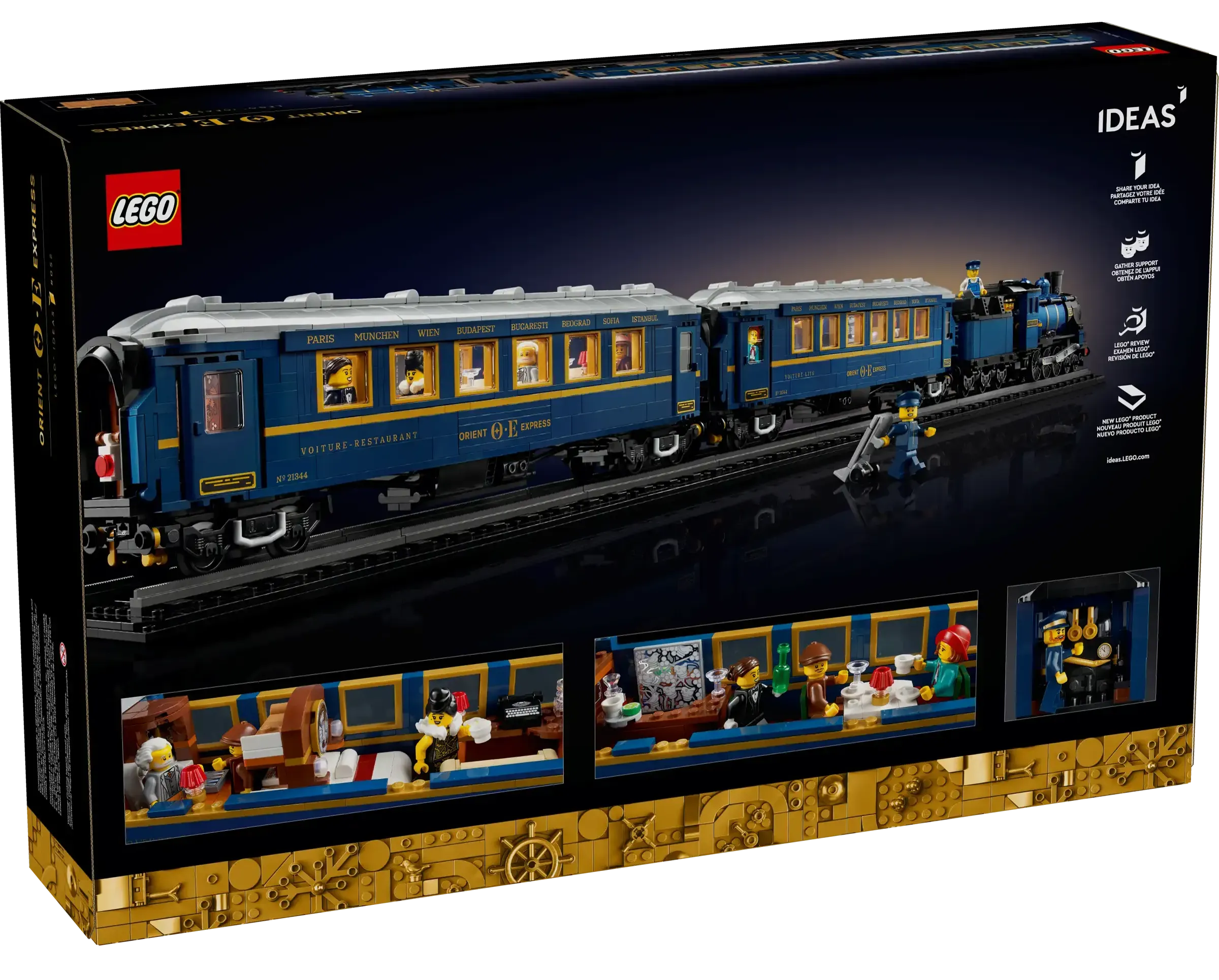 LEGO IDEAS 21344 The Orient Express Train