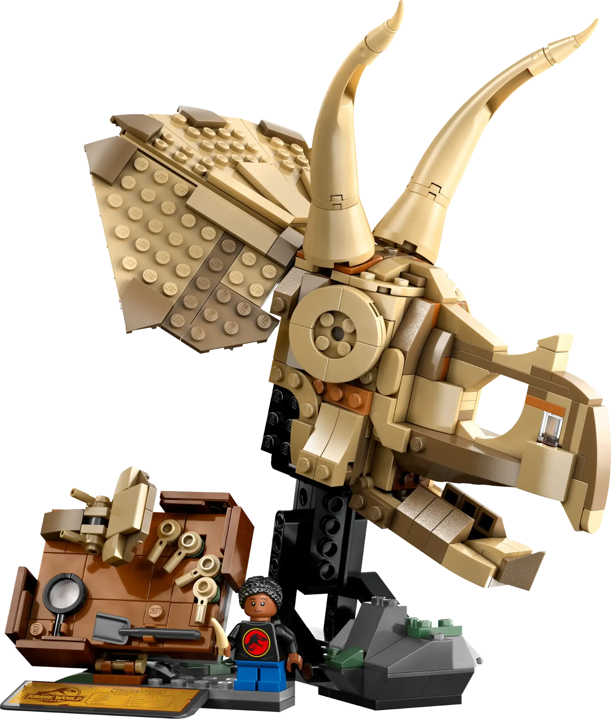 LEGO JURASSIC WORLD 76969 Dinosaur Fossils: Triceratops Skull