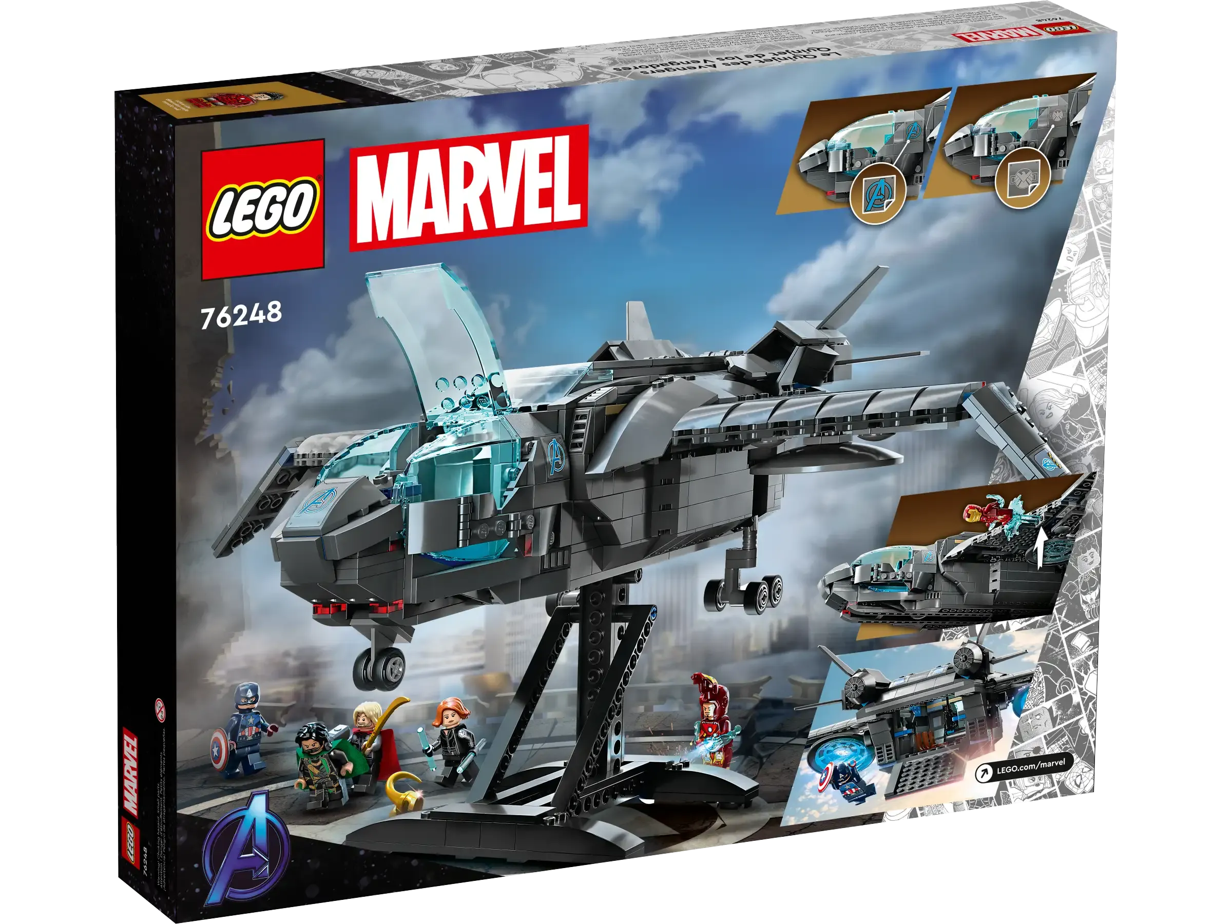 LEGO MARVEL 76248 The Avengers Quinjet