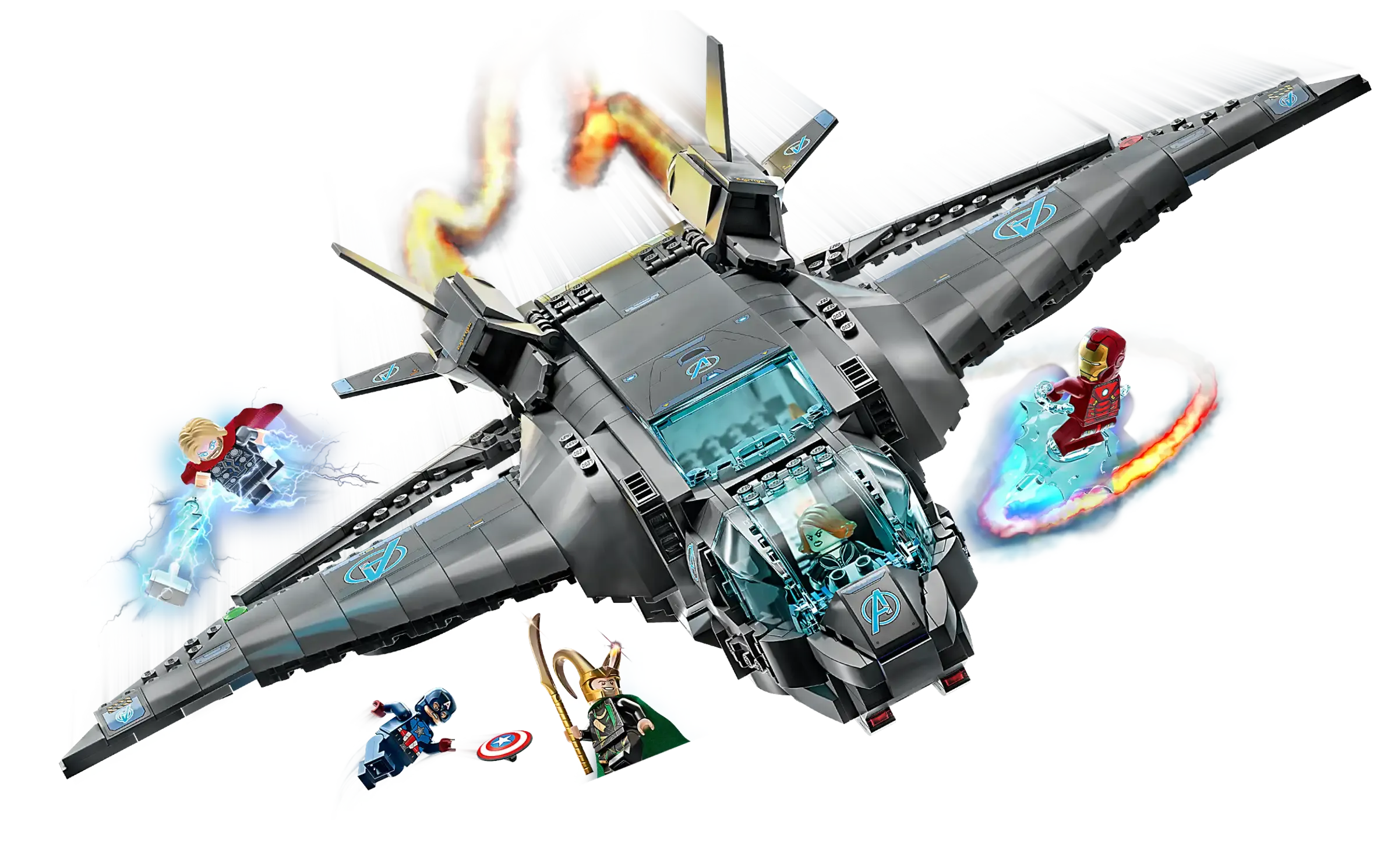 LEGO MARVEL 76248 The Avengers Quinjet