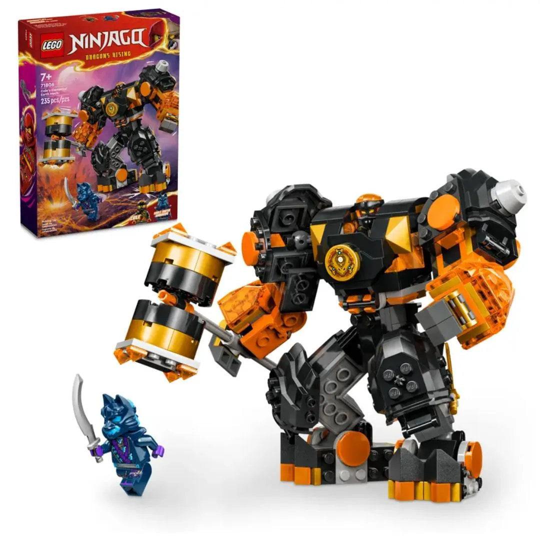 Lego Ninjago Cole's Elemental Earth Mech