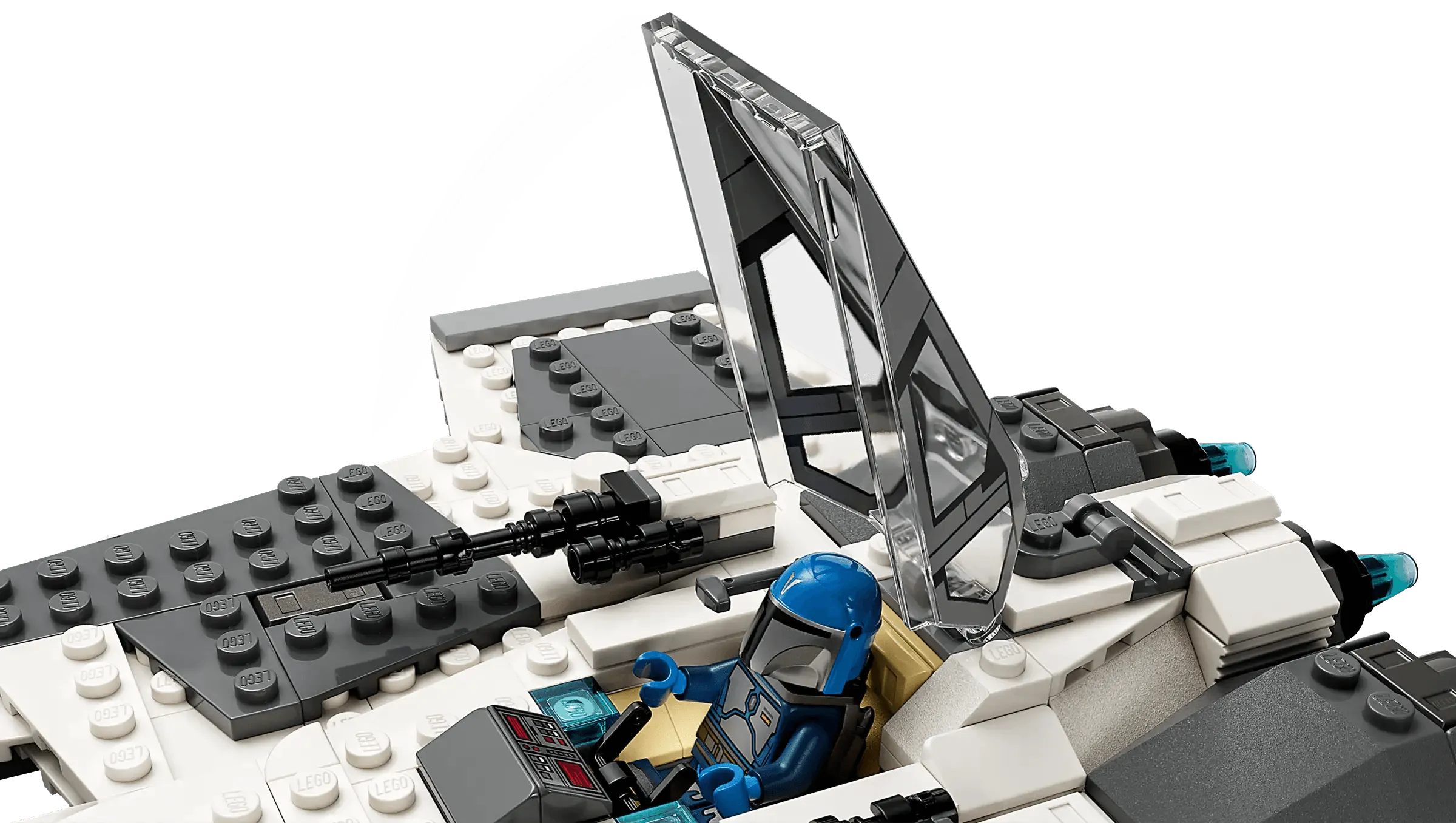 LEGO STAR WARS 75348 Star Wars Mandalorian Fang Fighter vs TIE Interceptor