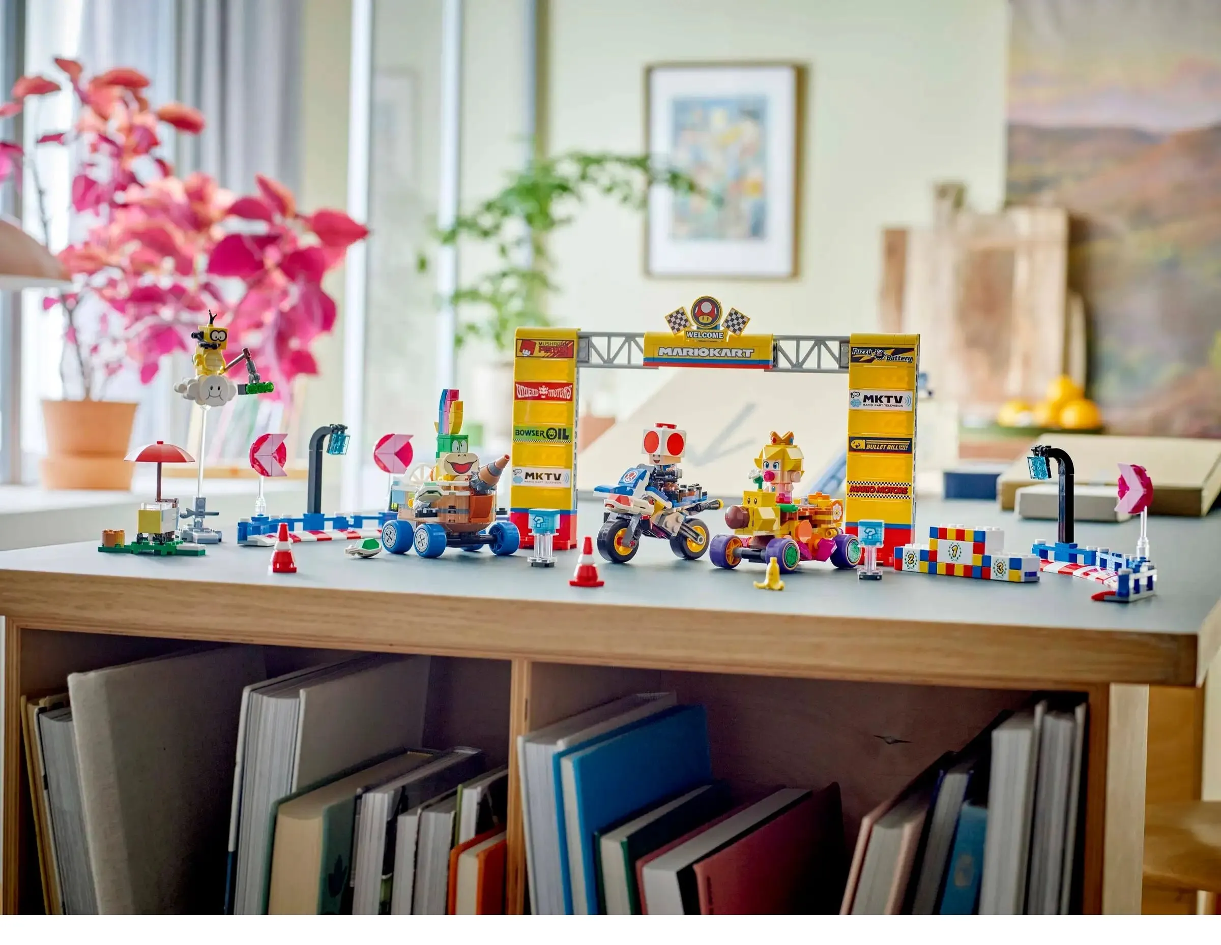 LEGO SUPER MARIO 72036 Mario Kart  Baby Peach & Grand Prix Set