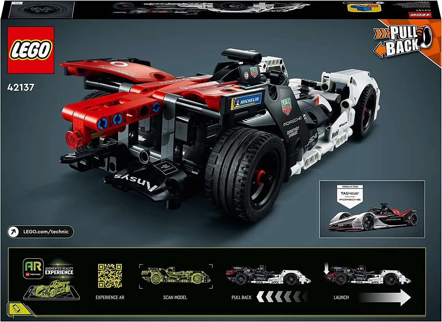 LEGO TECHNIC 42137 Formula E Porsche 99X Electric